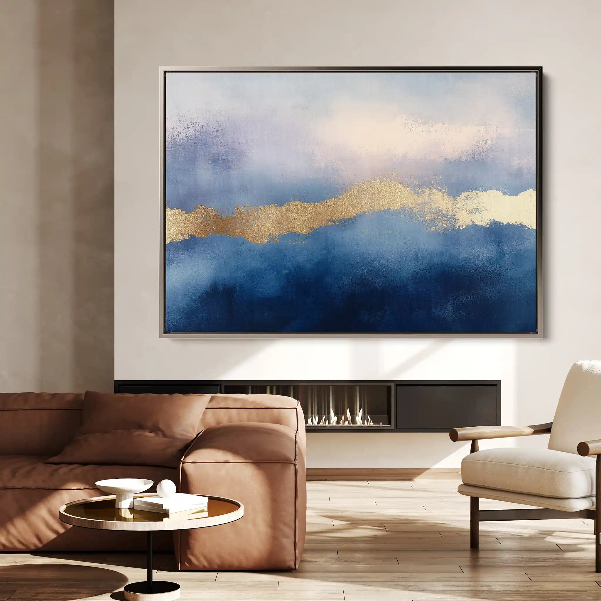 Abstract 291 Canvas Art 60 x 40 cm / Stretched on hidden frame