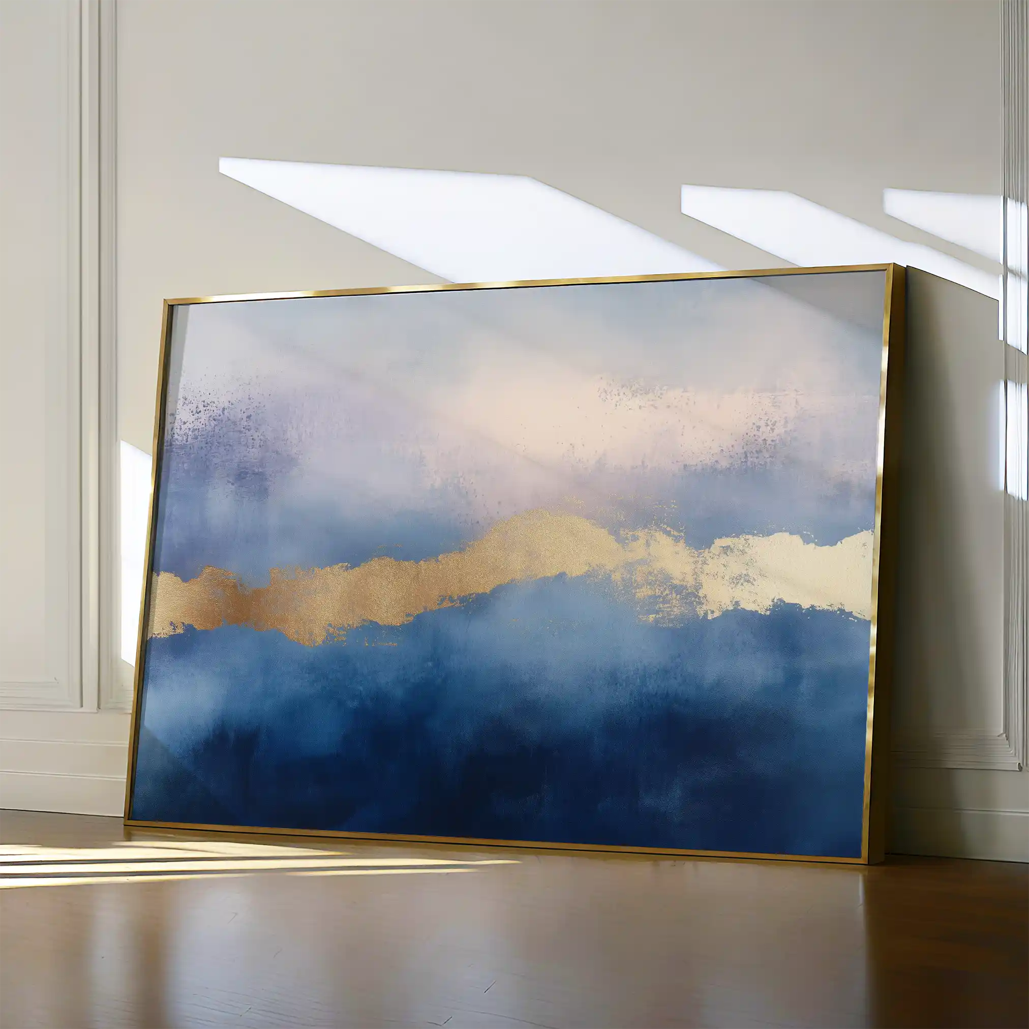 Abstract 291 Canvas Art 60 x 40 cm / Stretched on hidden frame