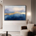 Abstract 291 Canvas Art 60 x 40 cm / Stretched on hidden frame