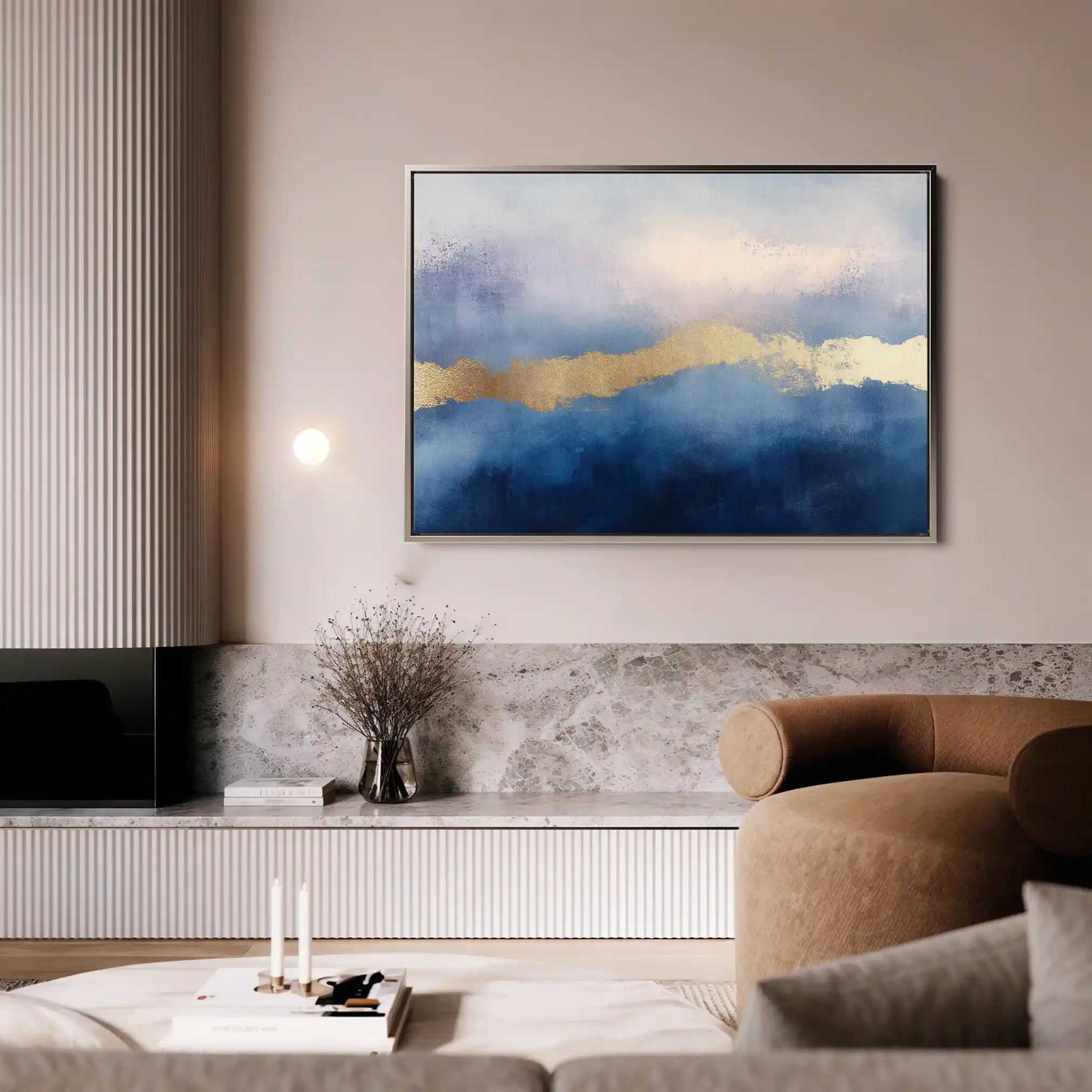 Abstract 291 Canvas Art 60 x 40 cm / Stretched on hidden frame