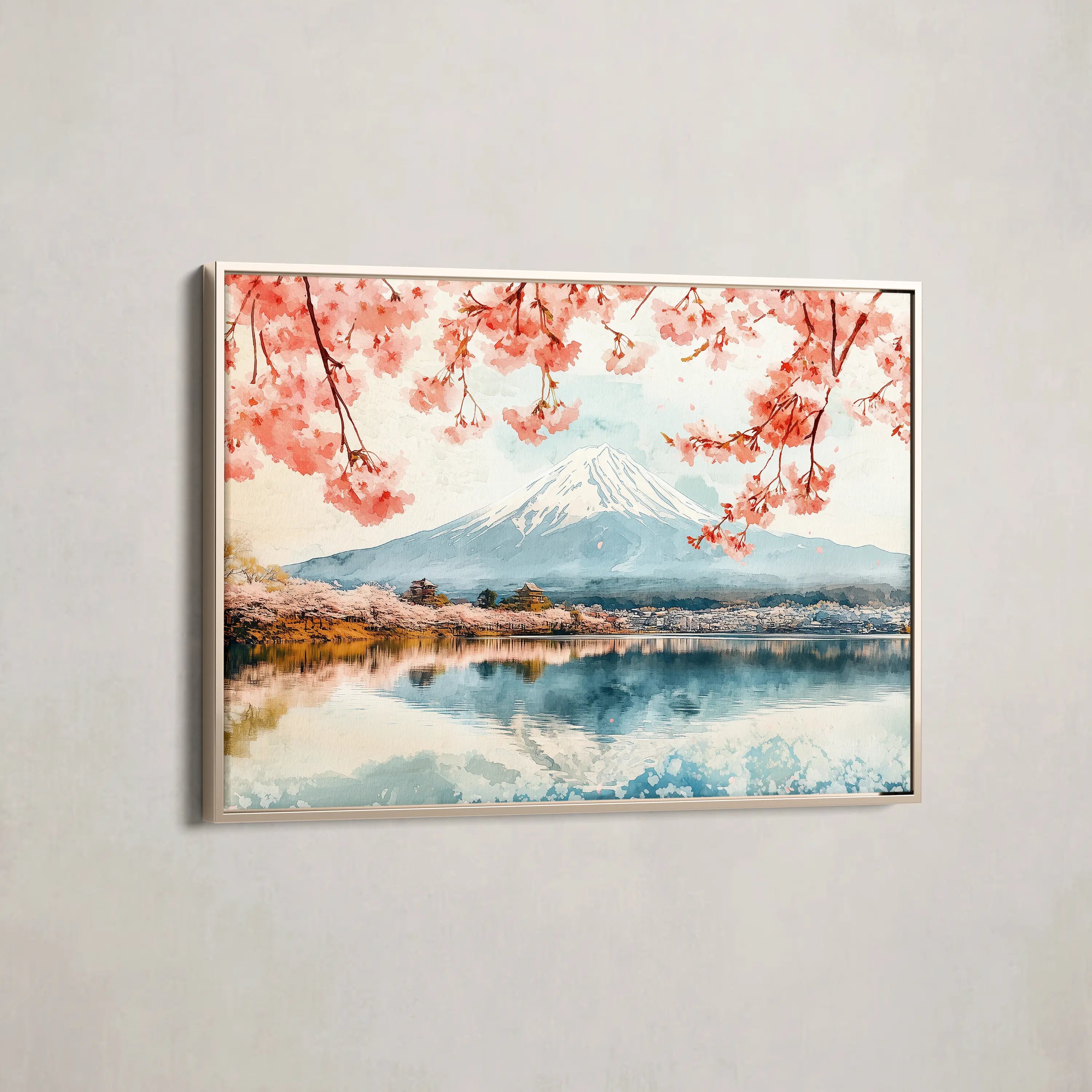 Landscape Canvas Wall Art WAD291-L 90 x 60 cm / Stretched on hidden frame