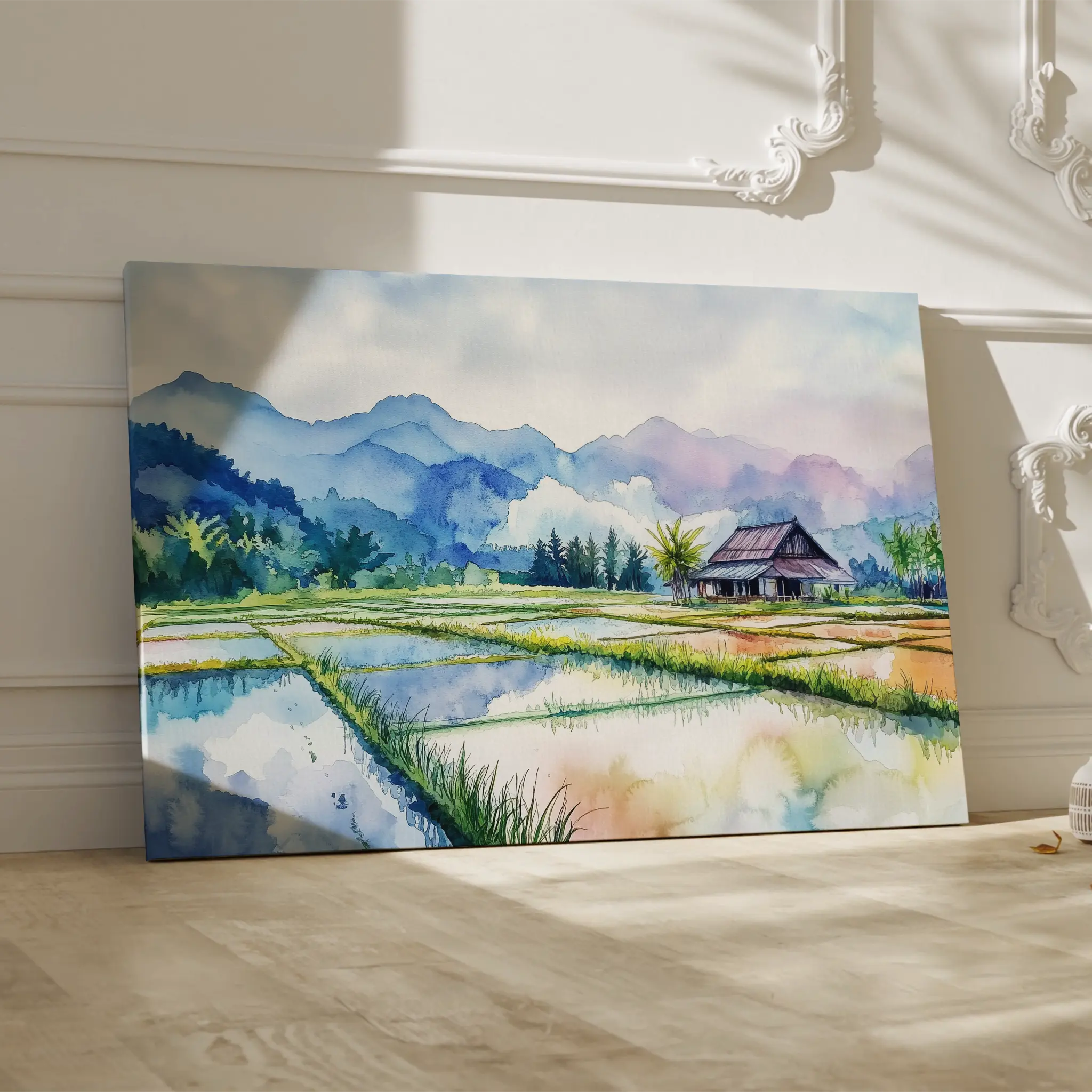 Landscape Canvas Wall Art WAD292-L 90 x 60 cm / Stretched on hidden frame