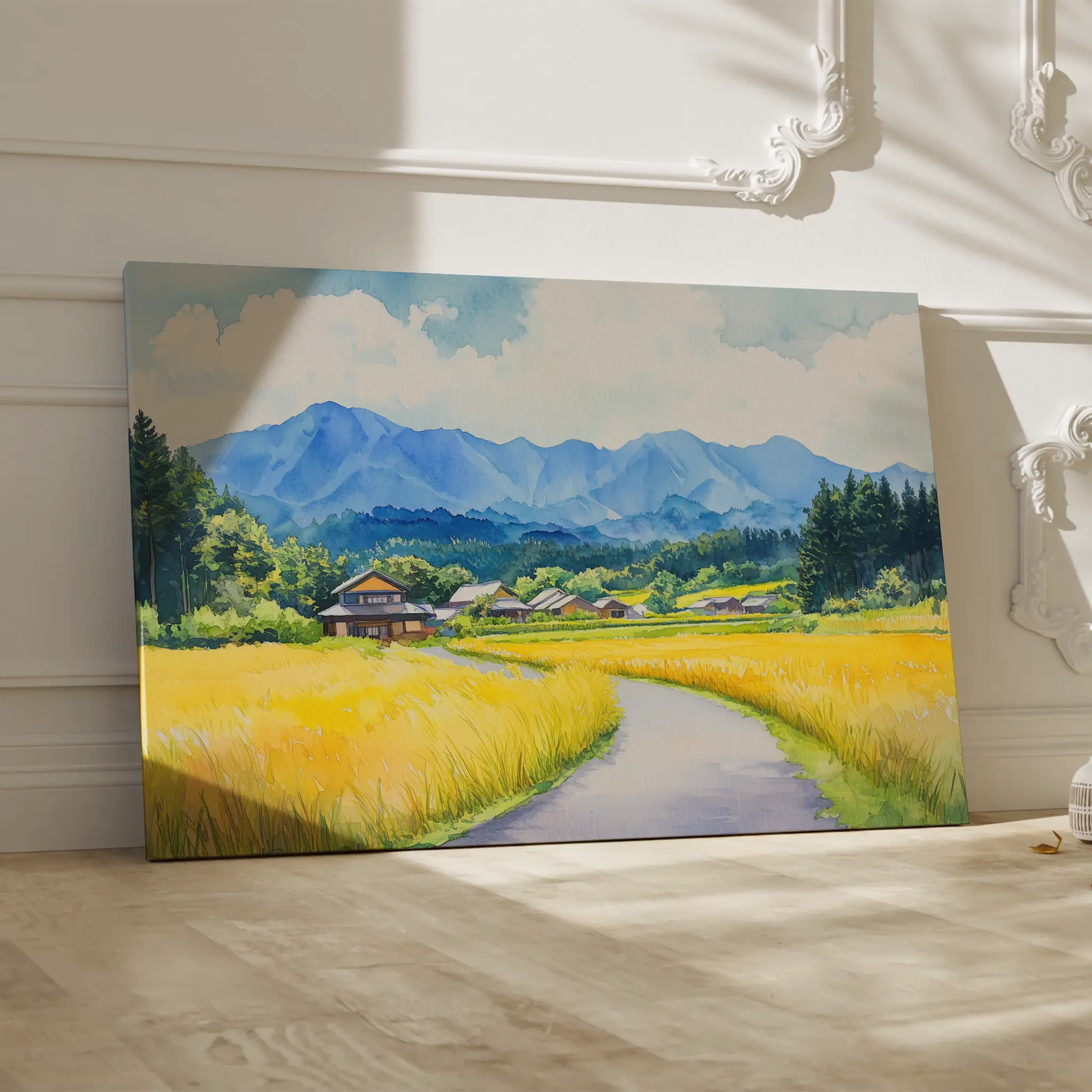 Landscape Canvas Wall Art WAD293-L 90 x 60 cm / Stretched on hidden frame