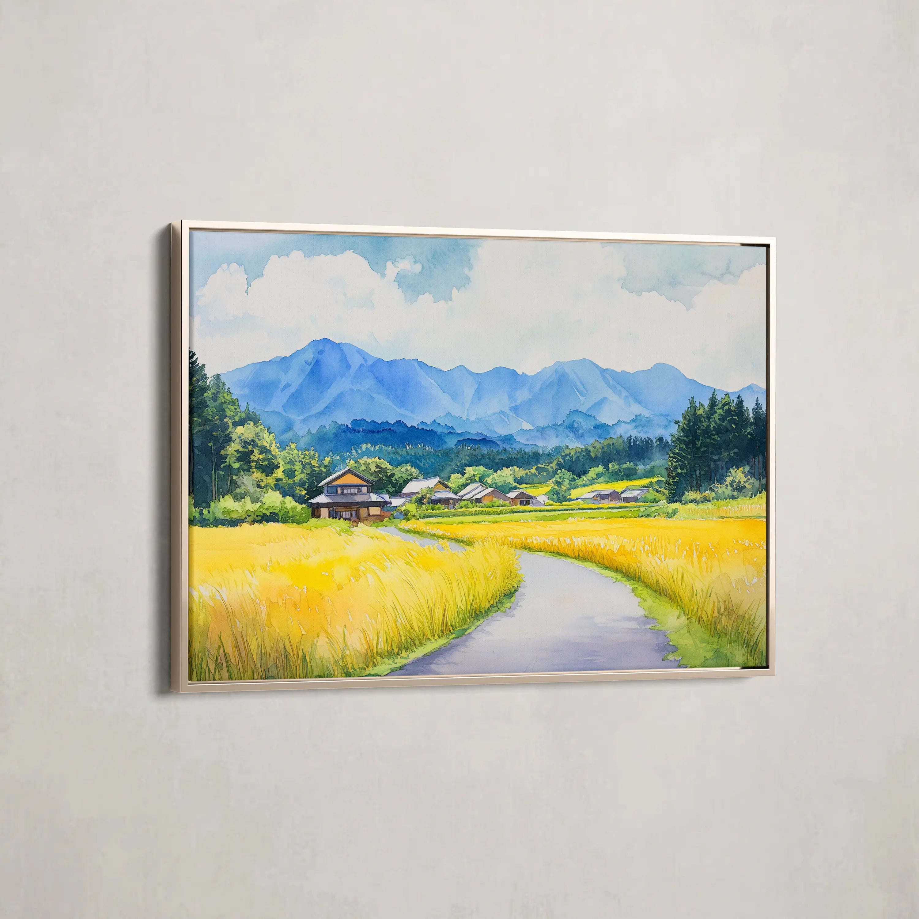 Landscape Canvas Wall Art WAD293-L 90 x 60 cm / Stretched on hidden frame