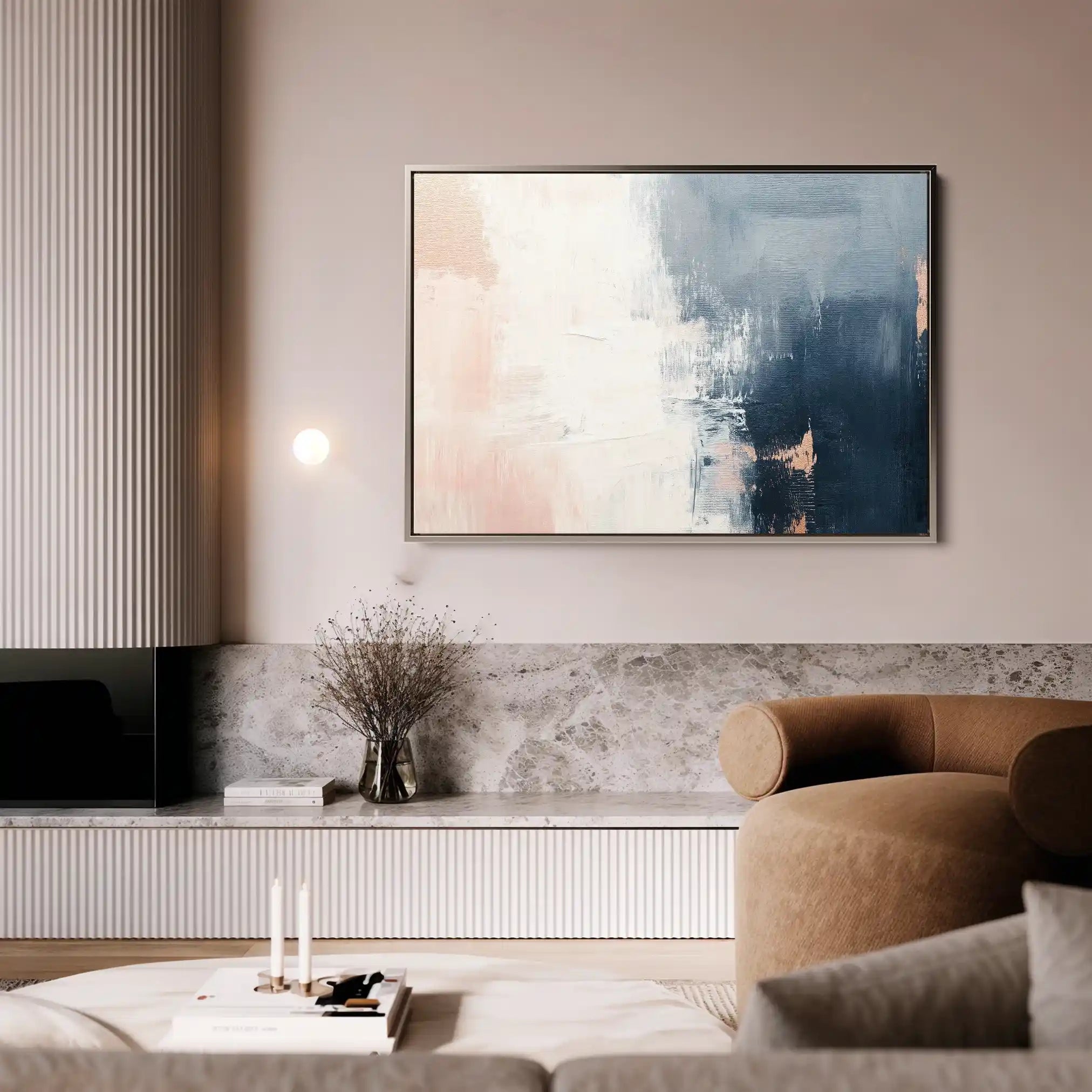 Abstract 294 Canvas Art 60 x 40 cm / Stretched on hidden frame
