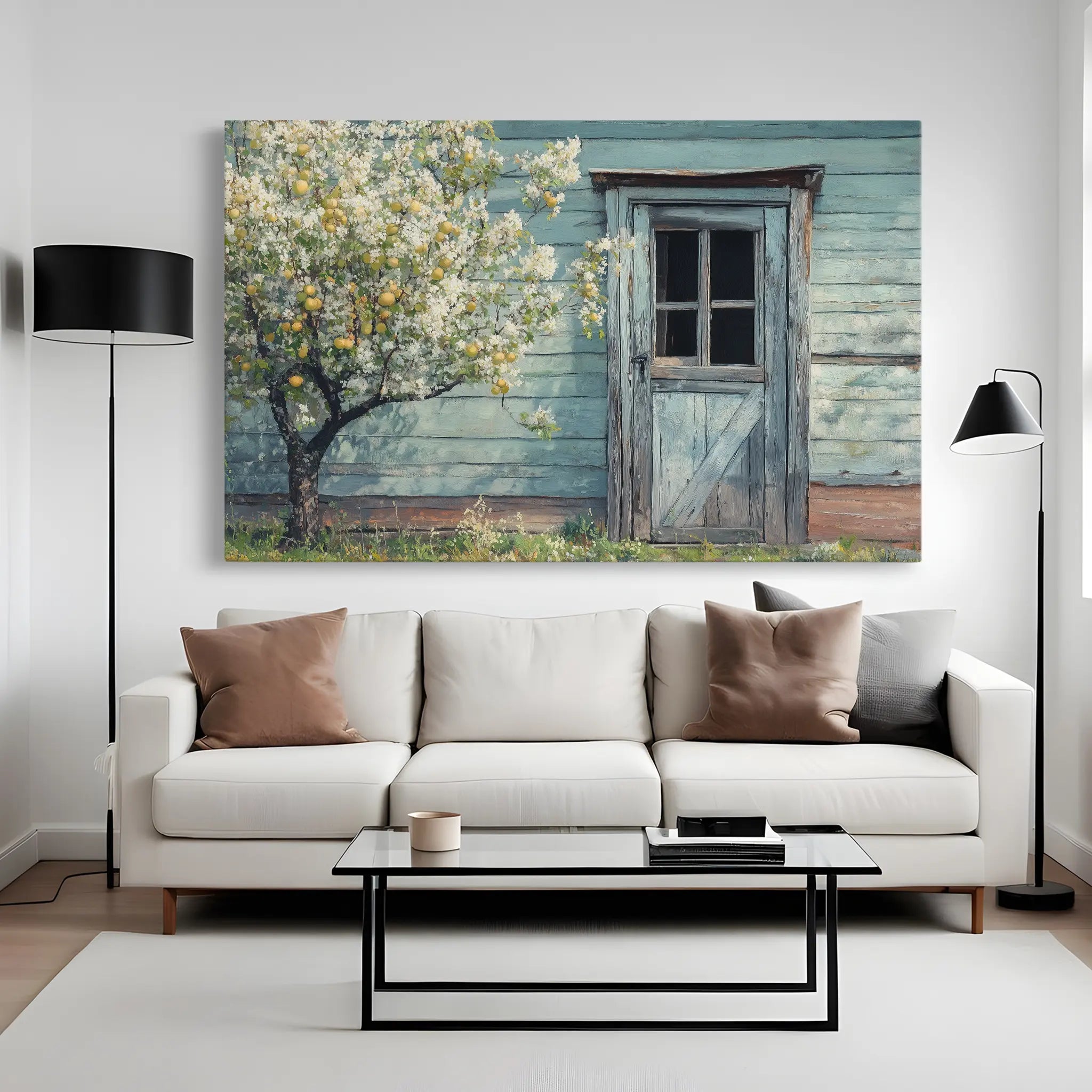 Landscape Canvas Wall Art WAD295-L 90 x 60 cm / Stretched on hidden frame