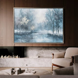 Floral Canvas Wall Art WAD296-F 90 x 60 cm / Stretched on hidden frame