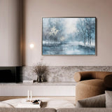 Floral Canvas Wall Art WAD296-F 90 x 60 cm / Stretched on hidden frame