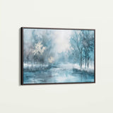 Floral Canvas Wall Art WAD296-F 90 x 60 cm / Stretched on hidden frame