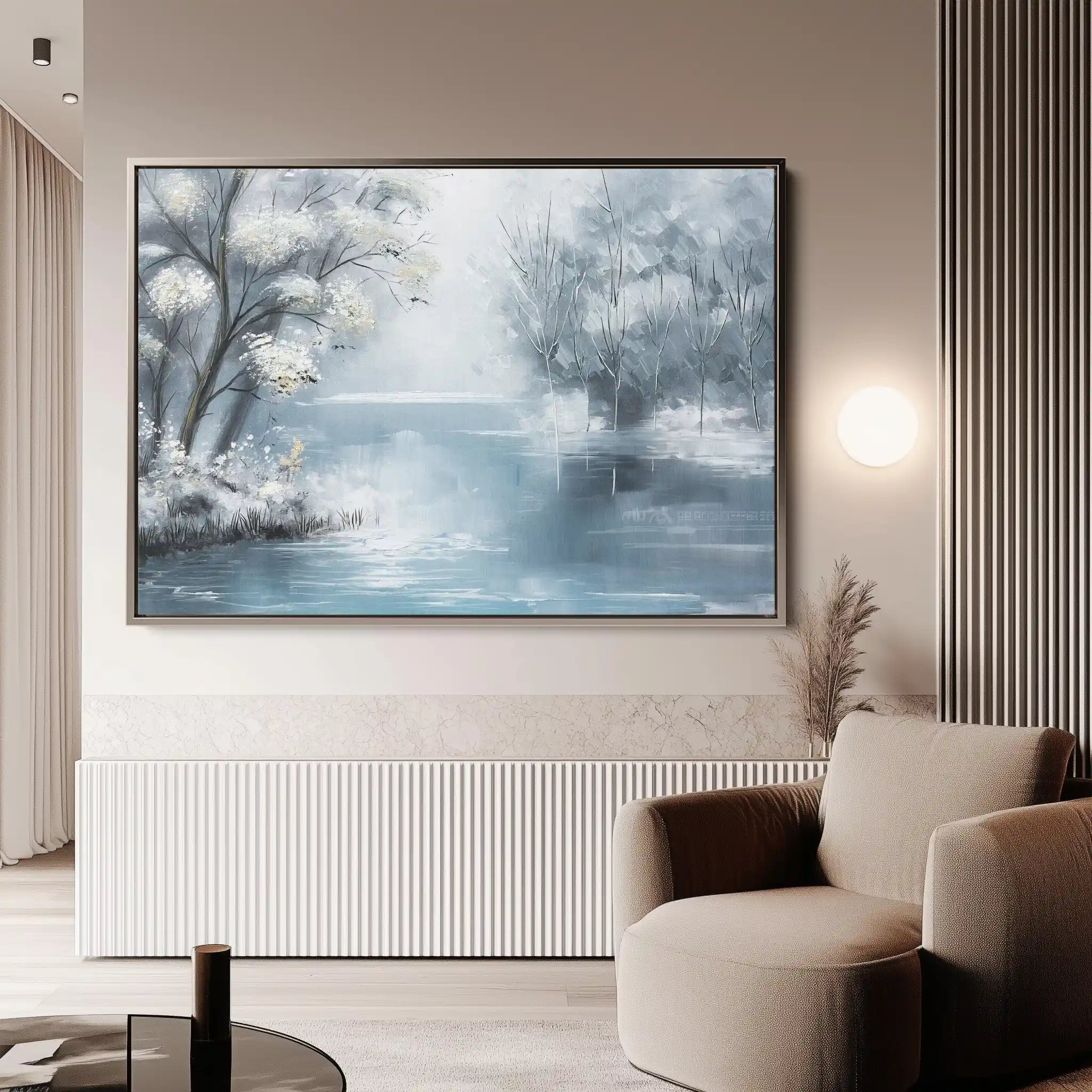 Floral Canvas Wall Art WAD297-F 90 x 60 cm / Stretched on hidden frame