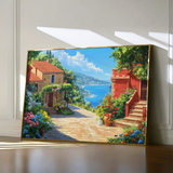 Landscape 297 Canvas Art 90 x 60 cm / Stretched on hidden frame