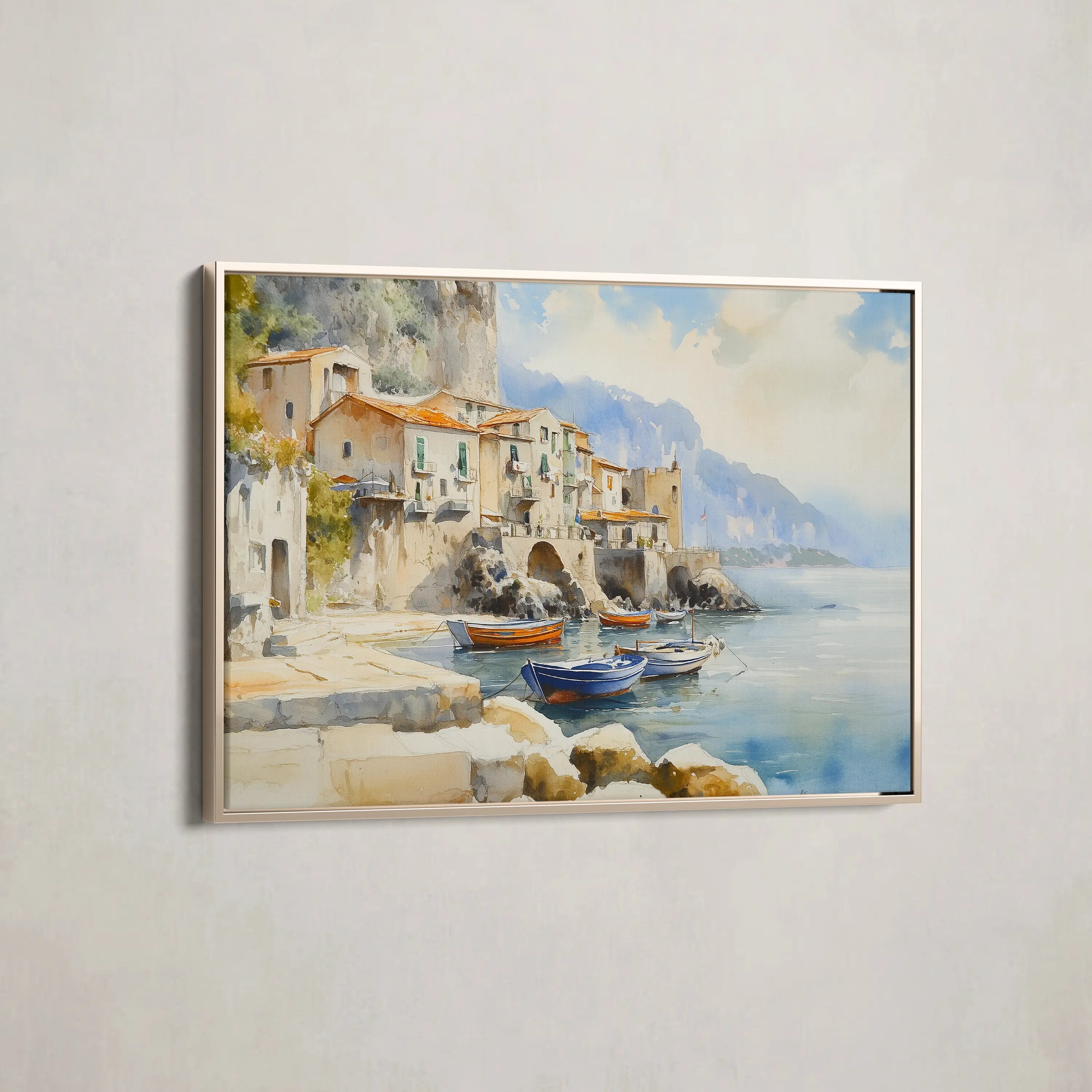 Landscape Canvas Wall Art WAD299-L 90 x 60 cm / Stretched on hidden frame