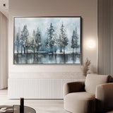 Floral Canvas Wall Art WAD300-F 90 x 60 cm / Stretched on hidden frame