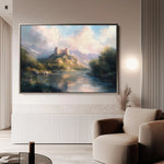 Landscape 300 Canvas Art 90 x 60 cm / Stretched on hidden frame