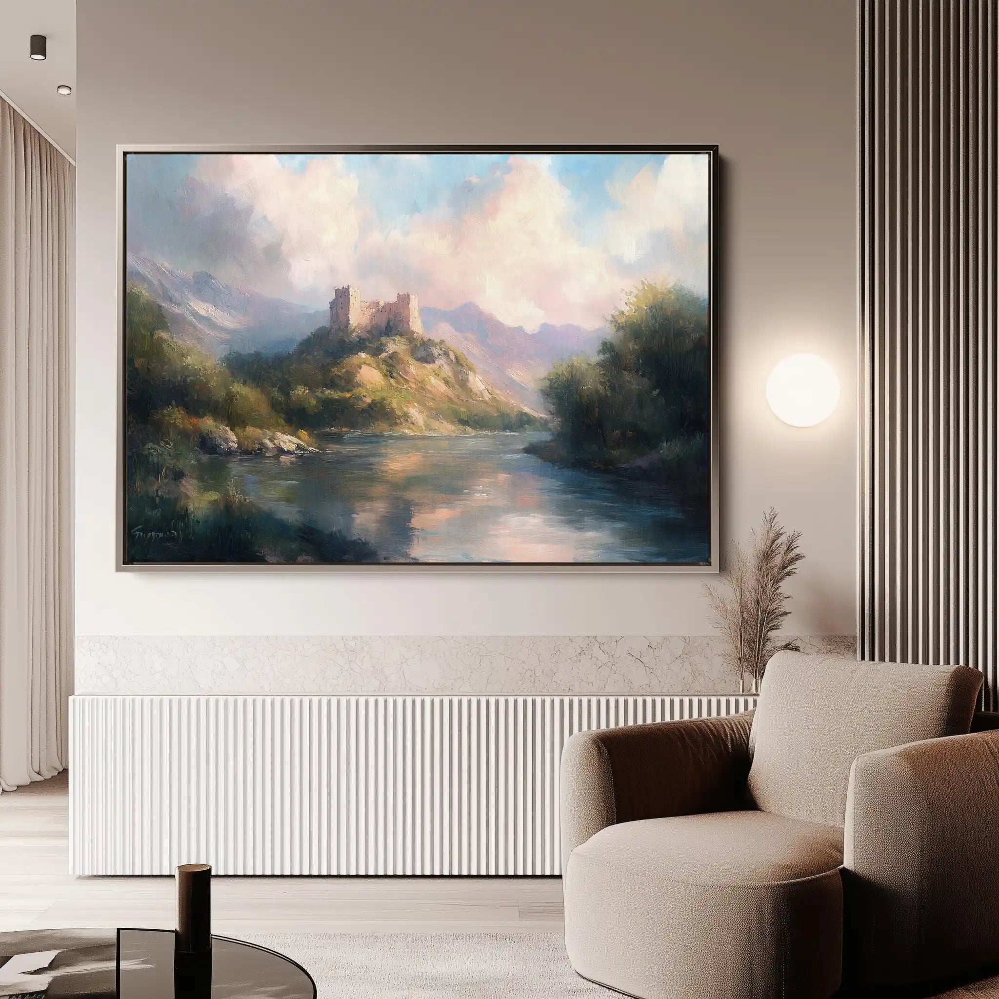Landscape 300 Canvas Art 90 x 60 cm / Stretched on hidden frame