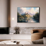Landscape 300 Canvas Art 90 x 60 cm / Stretched on hidden frame