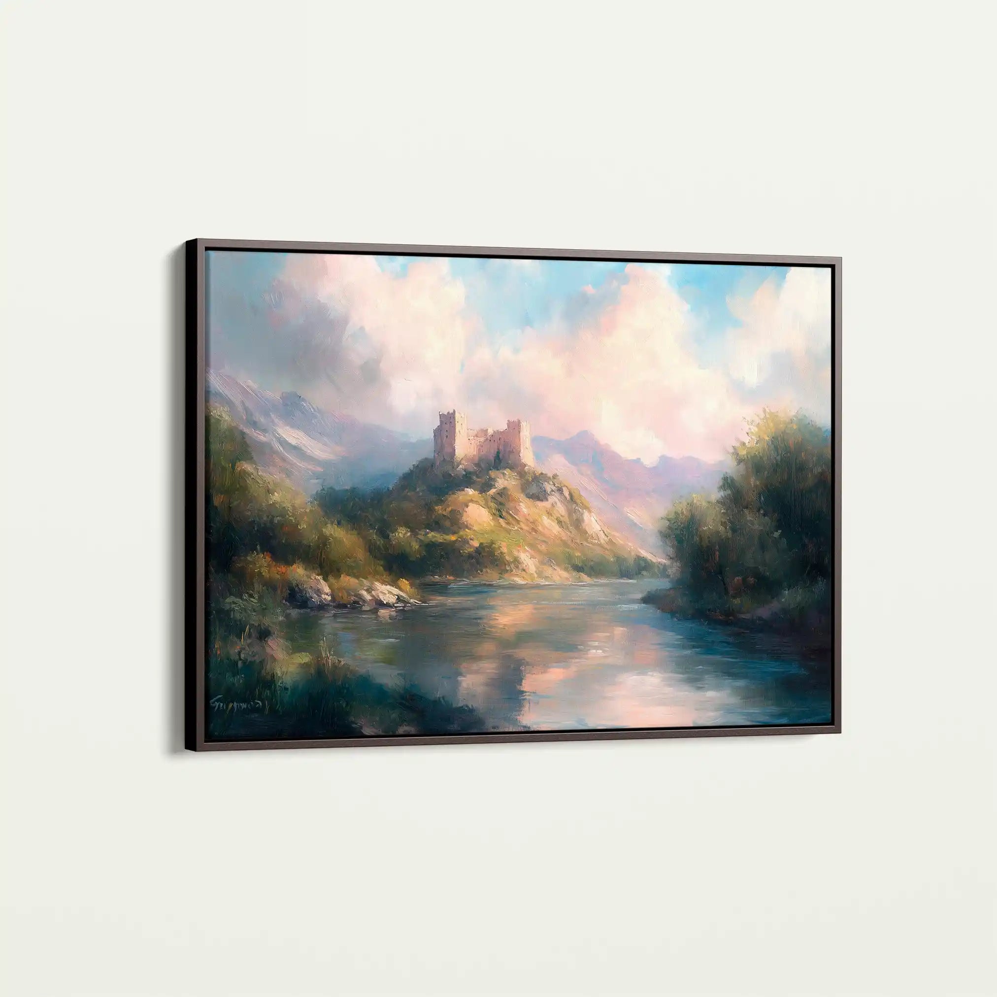 Landscape 300 Canvas Art 90 x 60 cm / Stretched on hidden frame