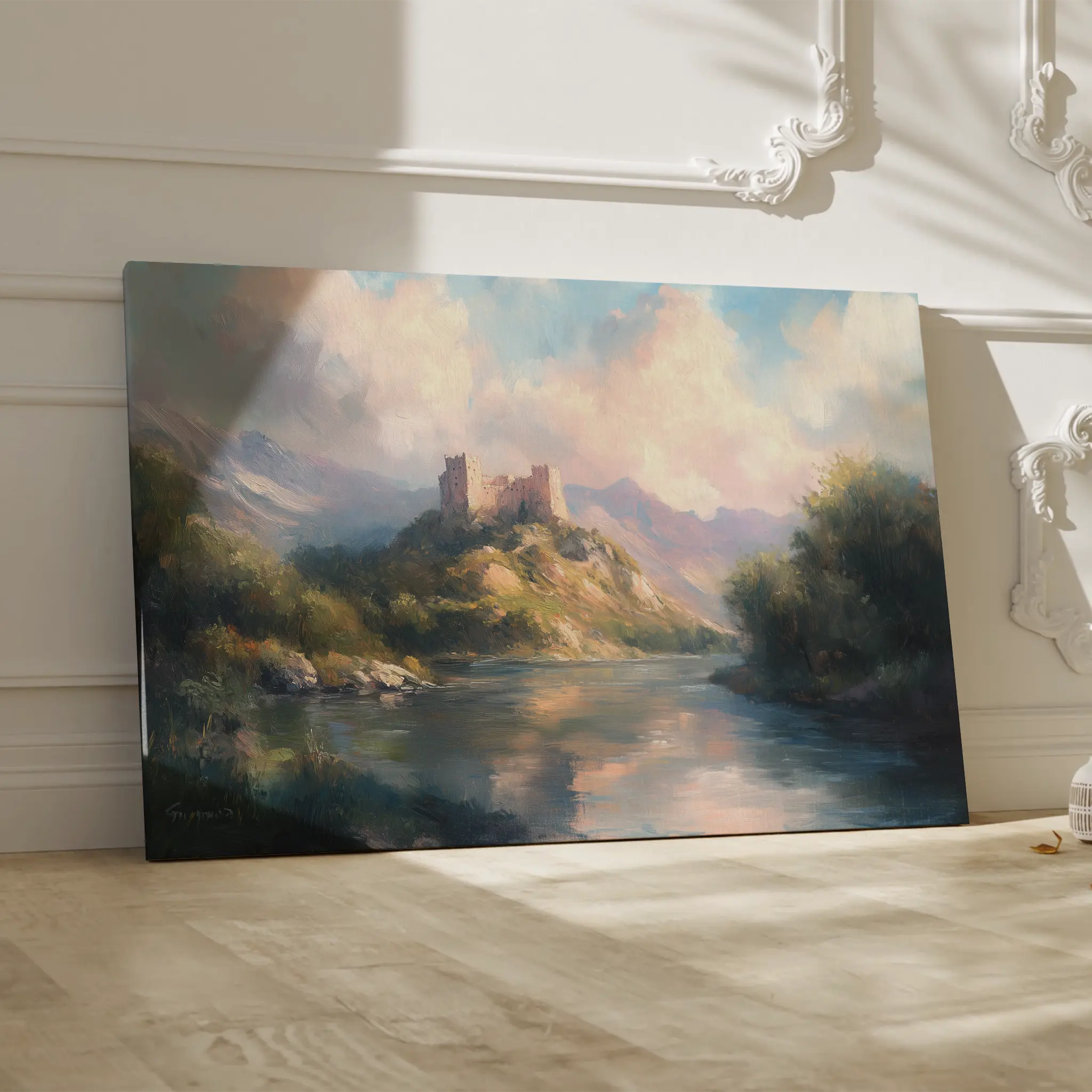 Landscape Canvas Wall Art WAD300-L 90 x 60 cm / Stretched on hidden frame