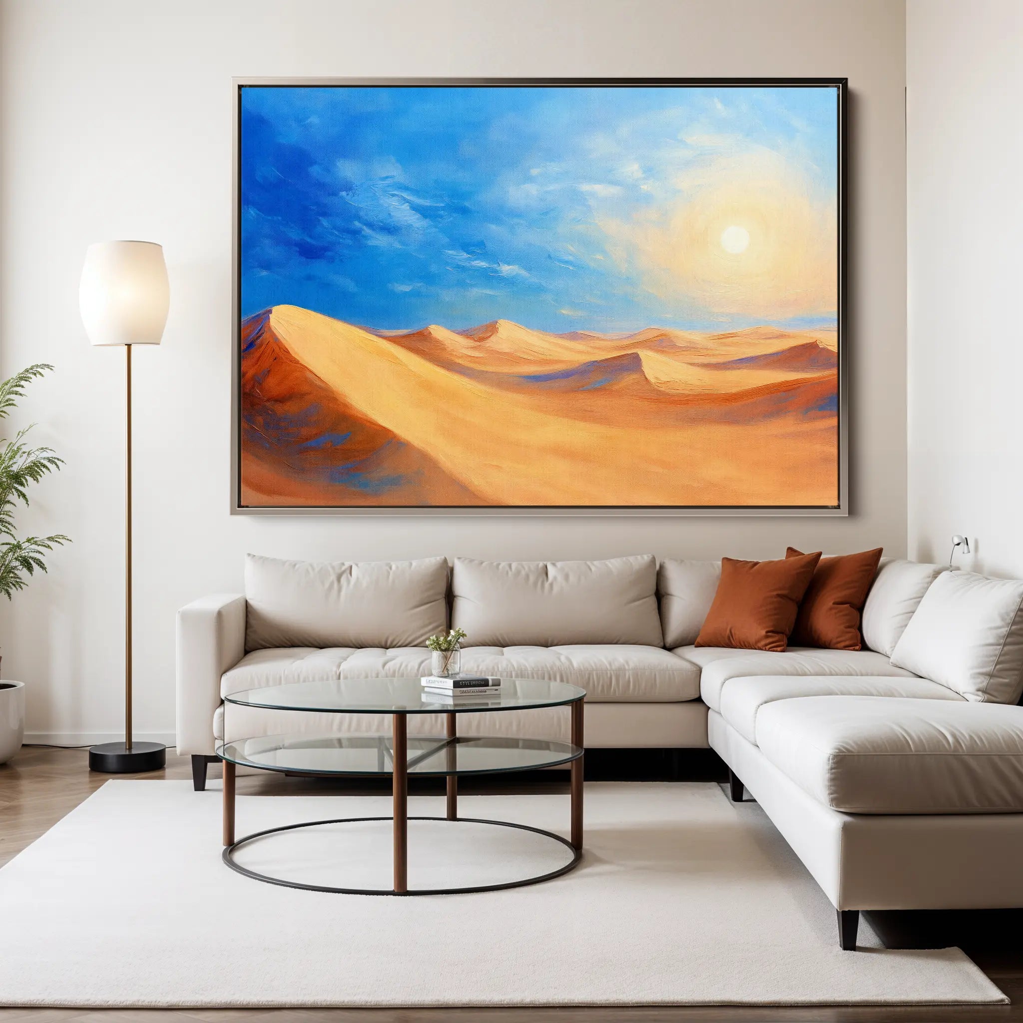 Landscape Canvas Wall Art WAD301-L 90 x 60 cm / Stretched on hidden frame