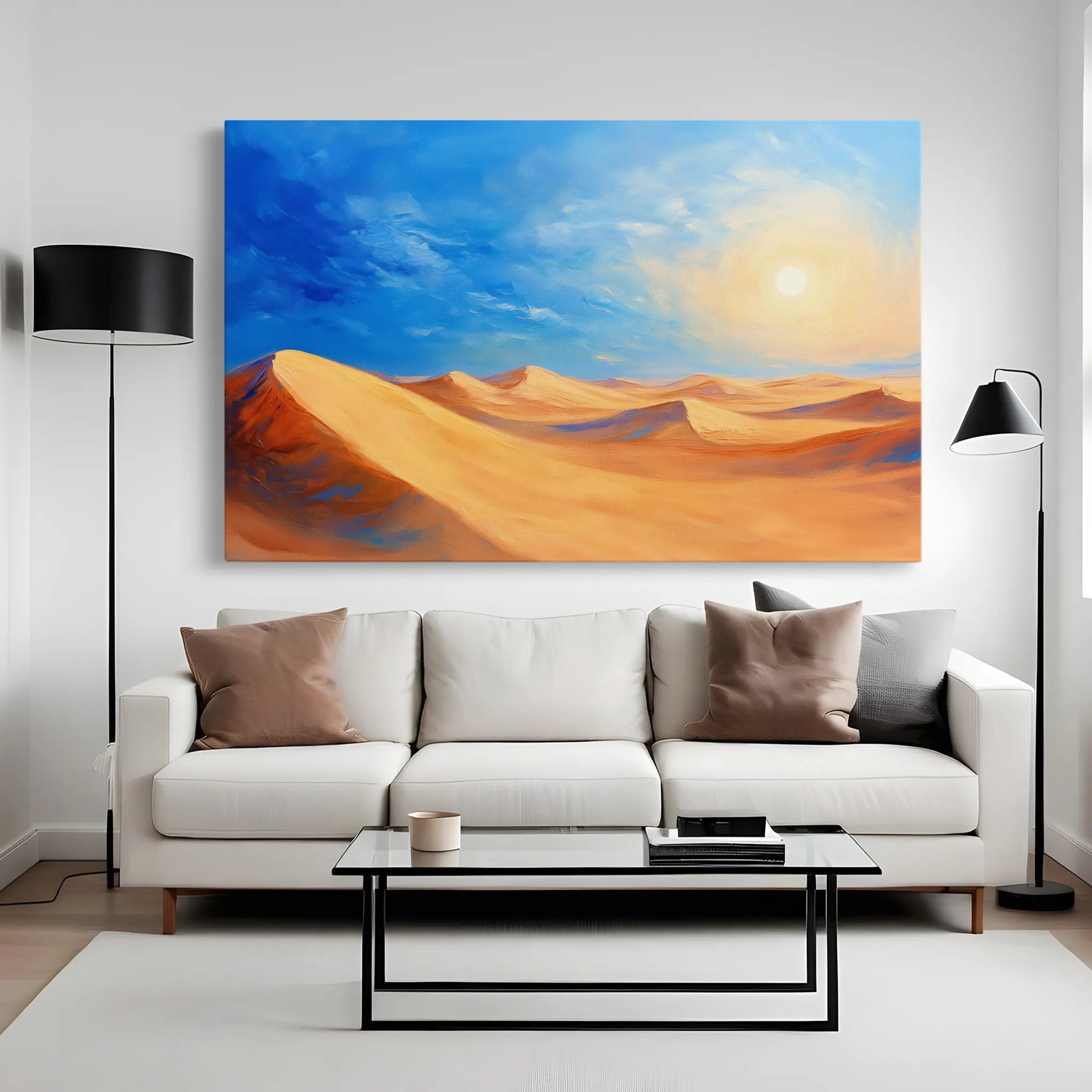 Landscape Canvas Wall Art WAD301-L 90 x 60 cm / Stretched on hidden frame