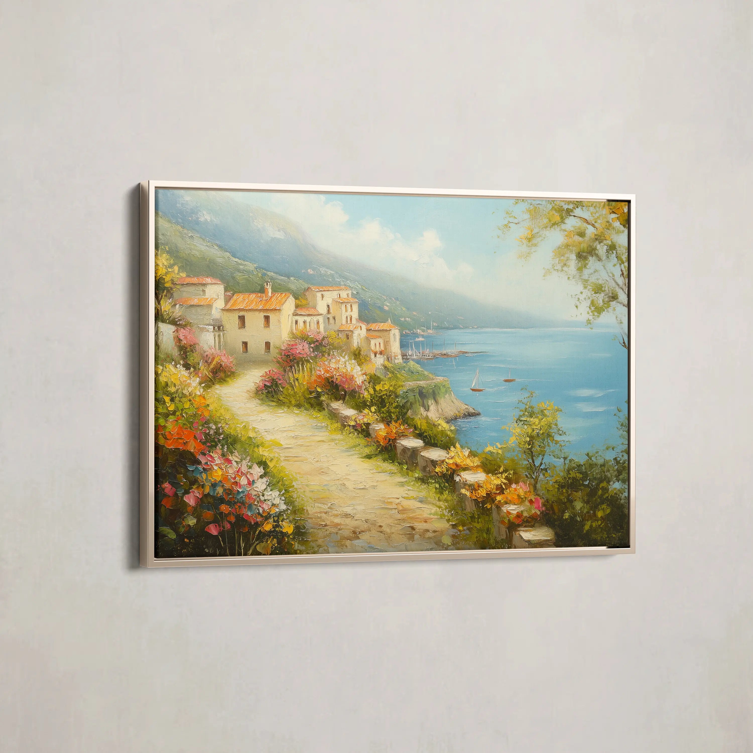 Landscape Canvas Wall Art WAD302-L 90 x 60 cm / Stretched on hidden frame