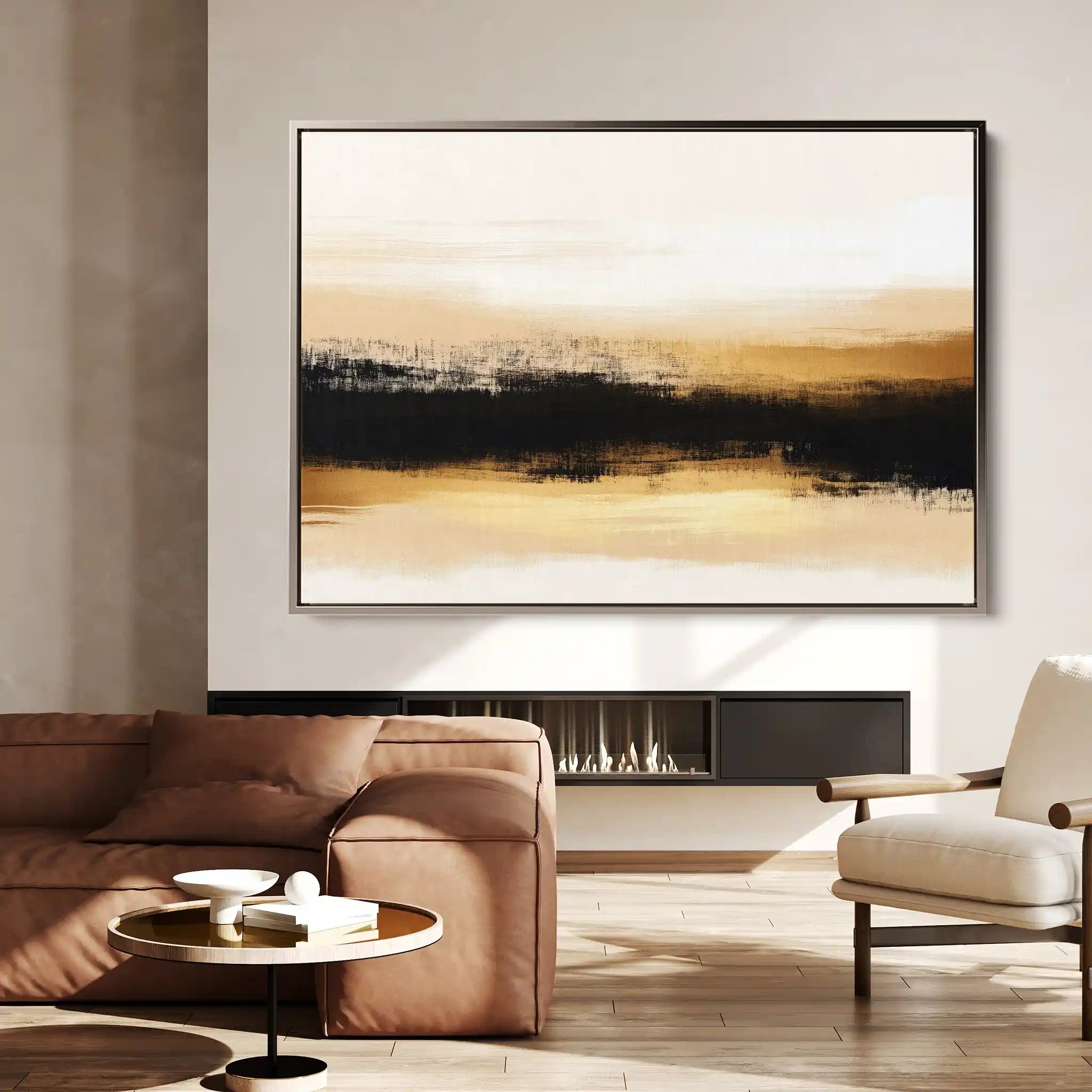 Abstract 303 Canvas Art 60 x 40 cm / Stretched on hidden frame