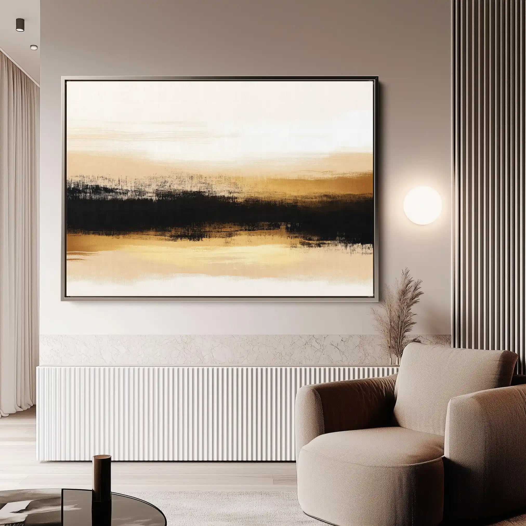 Abstract 303 Canvas Art 60 x 40 cm / Stretched on hidden frame