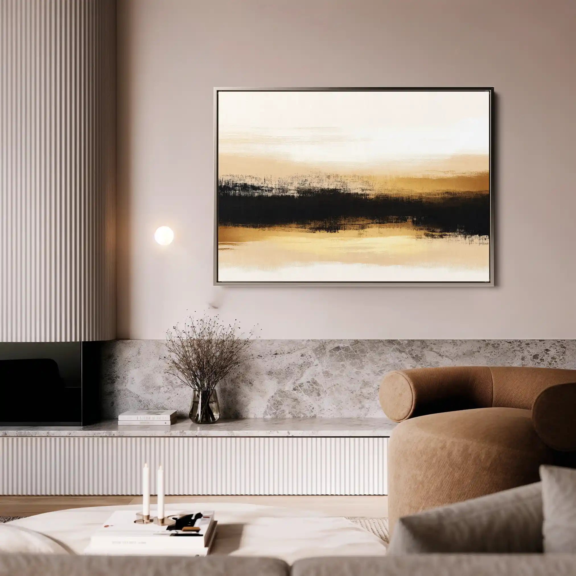 Abstract 303 Canvas Art 60 x 40 cm / Stretched on hidden frame