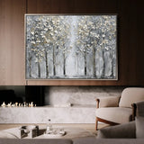 Floral Canvas Wall Art WAD303-F 90 x 60 cm / Stretched on hidden frame