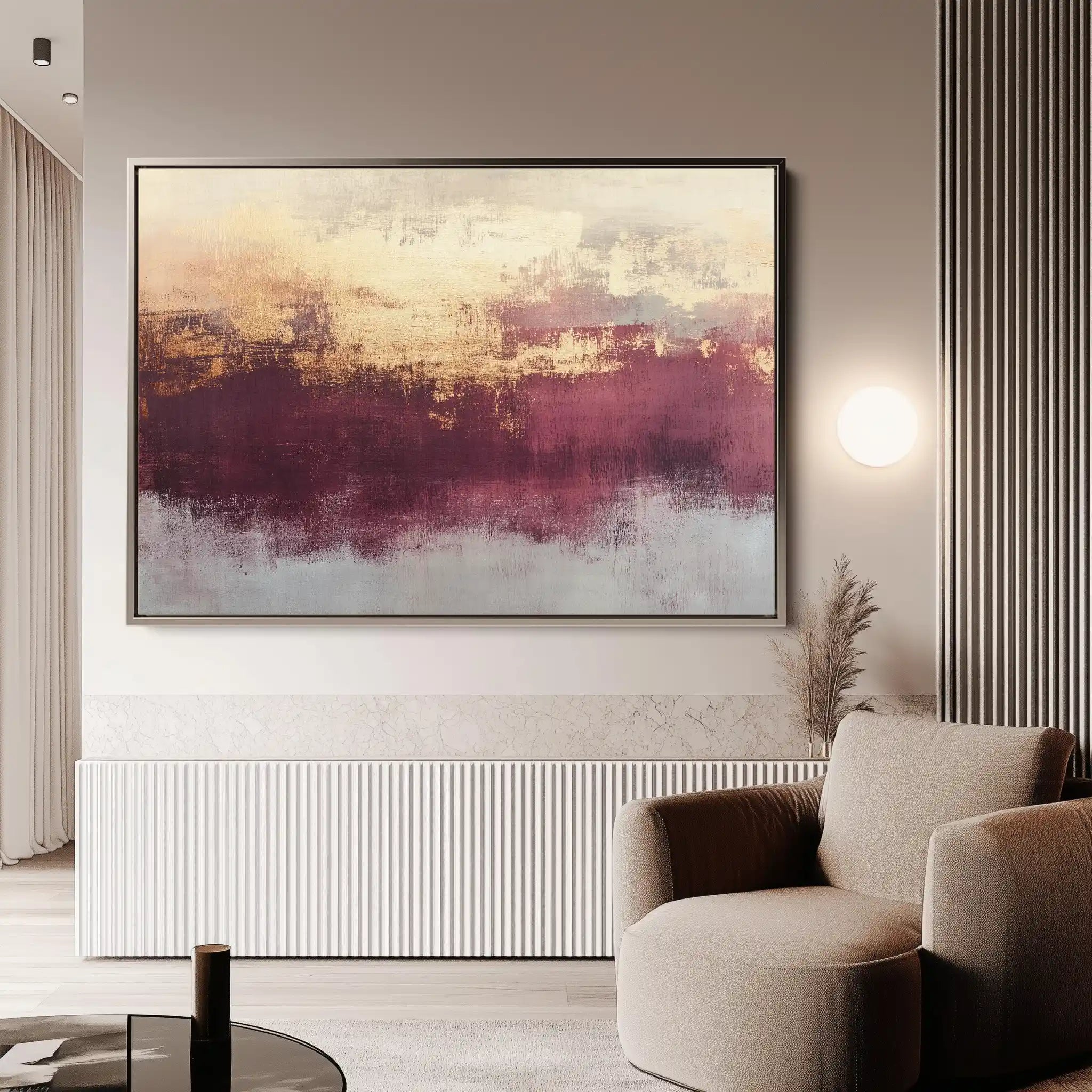 Abstract 304 Canvas Art 60 x 40 cm / Stretched on hidden frame