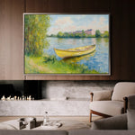 Landscape 304 Canvas Art 90 x 60 cm / Stretched on hidden frame