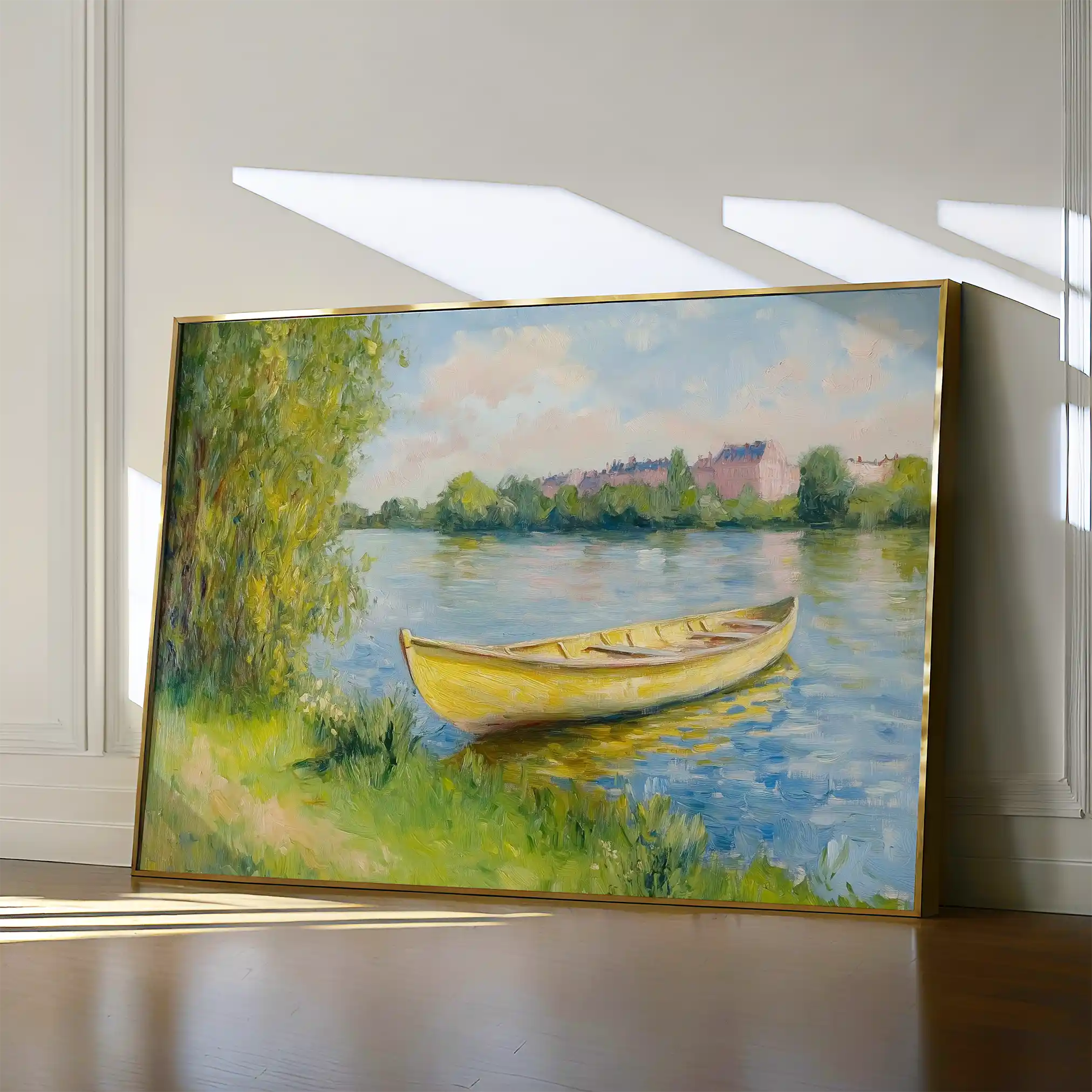Landscape 304 Canvas Art 90 x 60 cm / Stretched on hidden frame