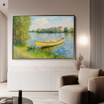 Landscape 304 Canvas Art 90 x 60 cm / Stretched on hidden frame