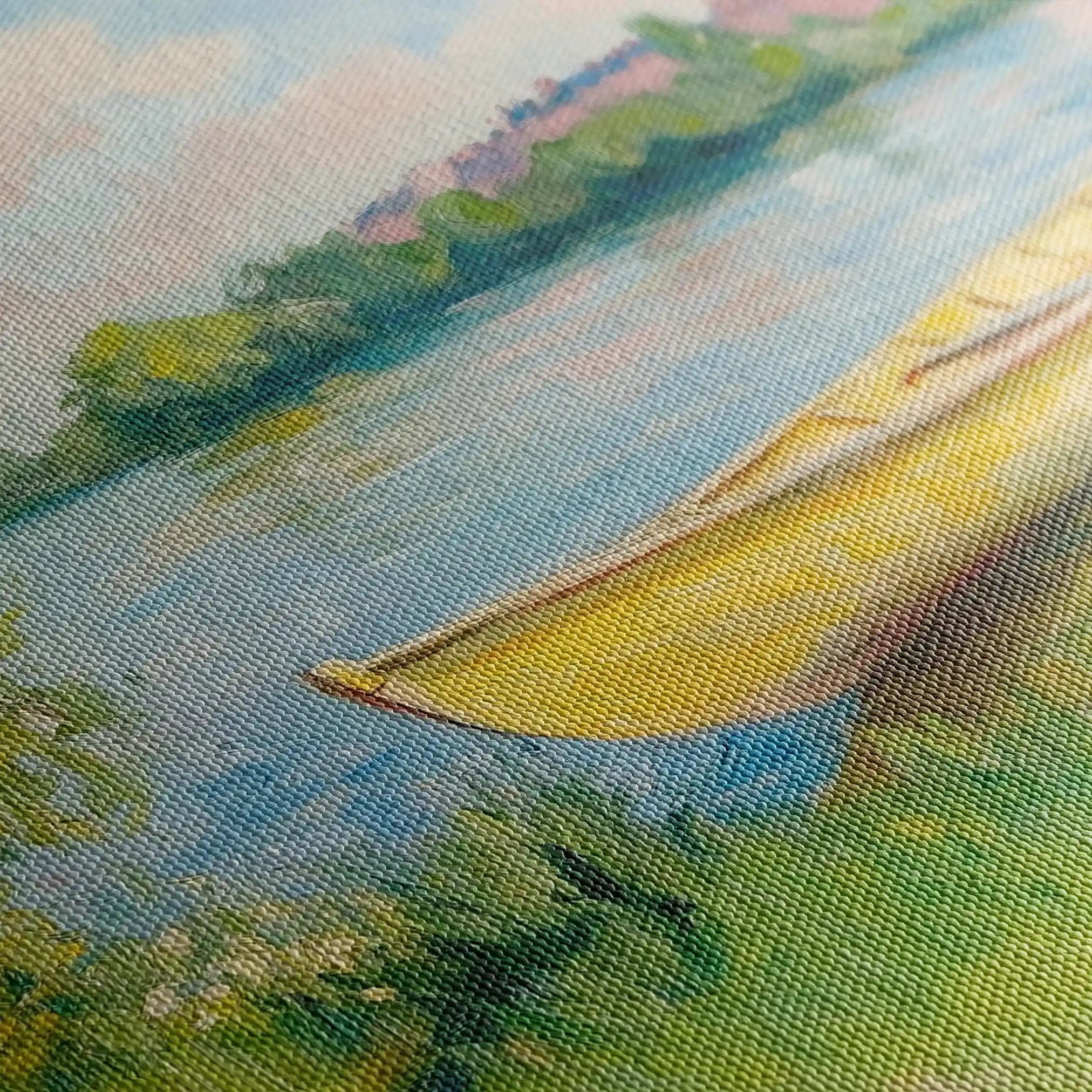 Landscape 304 Canvas Art 90 x 60 cm / Stretched on hidden frame