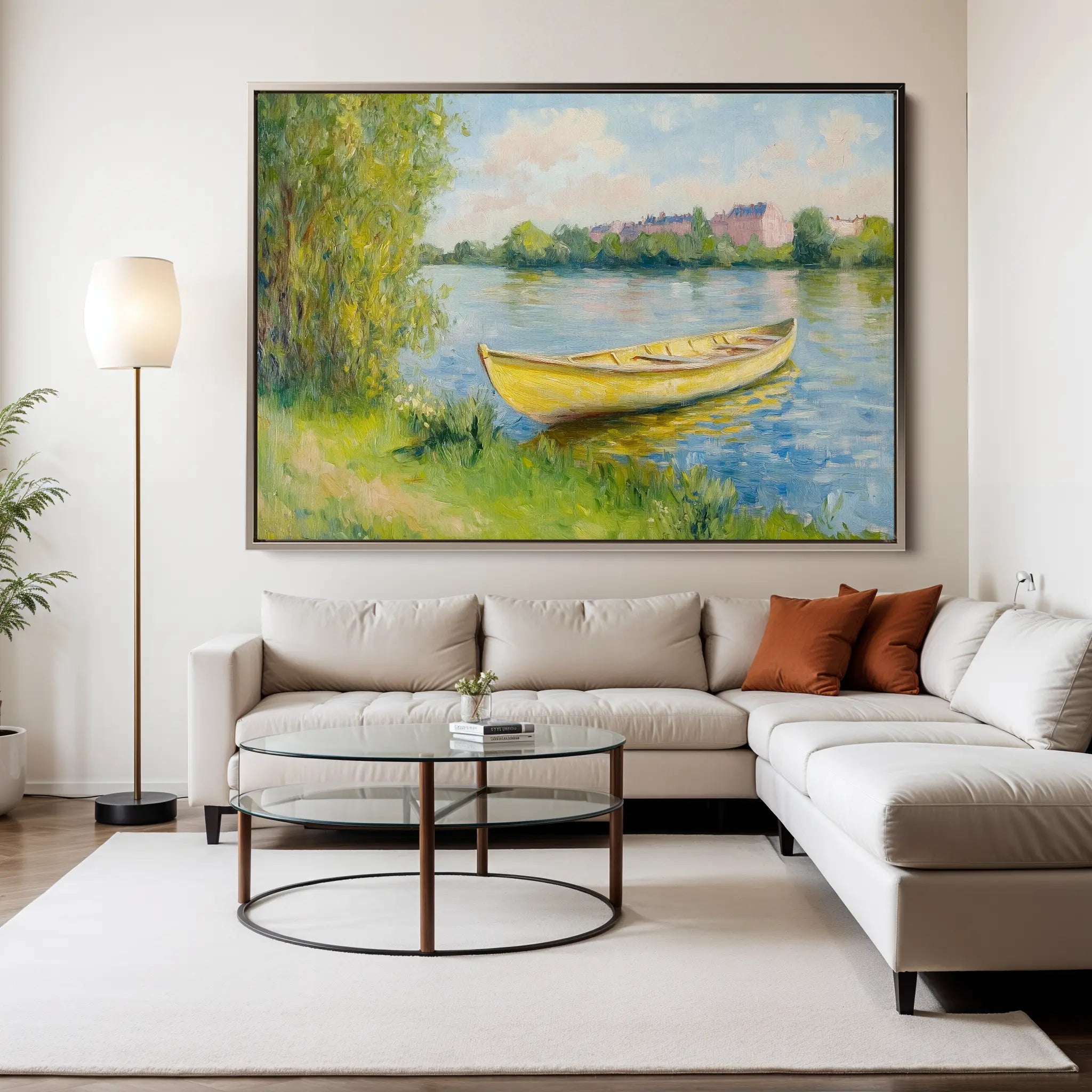 Landscape Canvas Wall Art WAD304-L 90 x 60 cm / Stretched on hidden frame