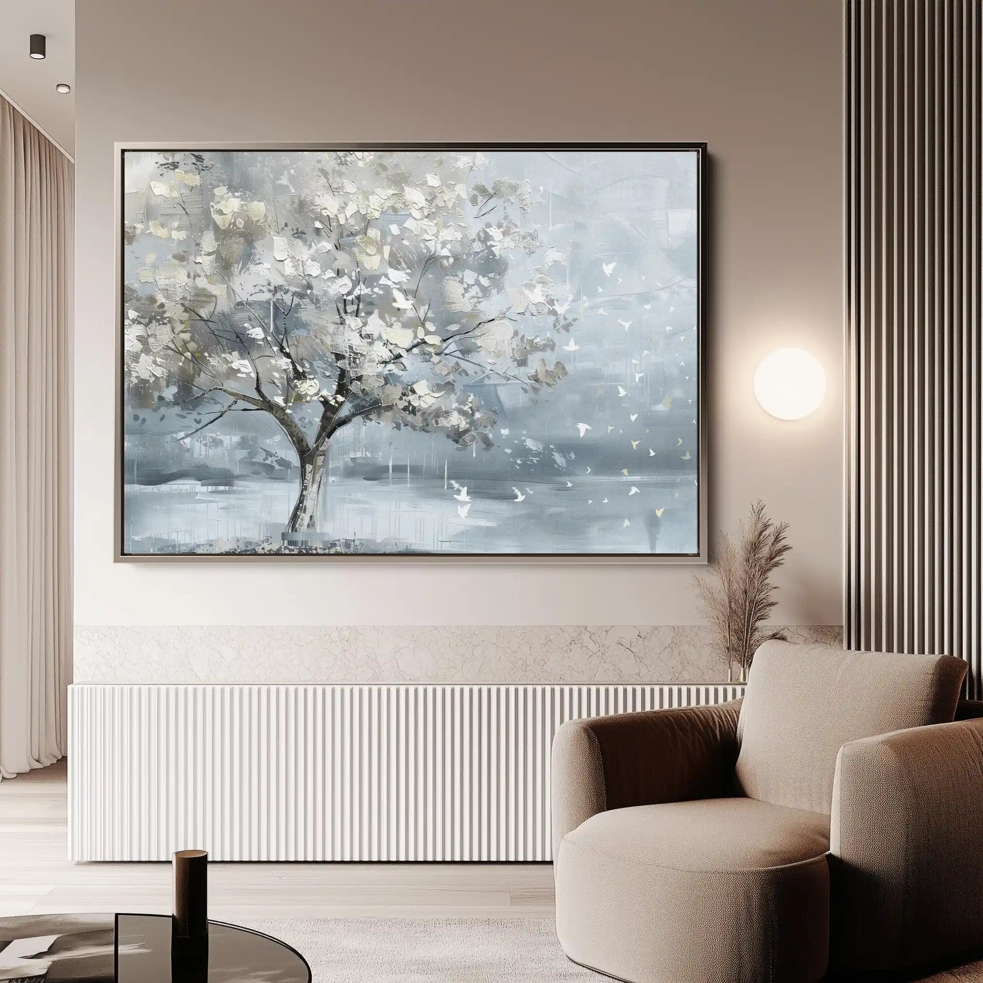 Floral Canvas Wall Art WAD305-F 90 x 60 cm / Stretched on hidden frame