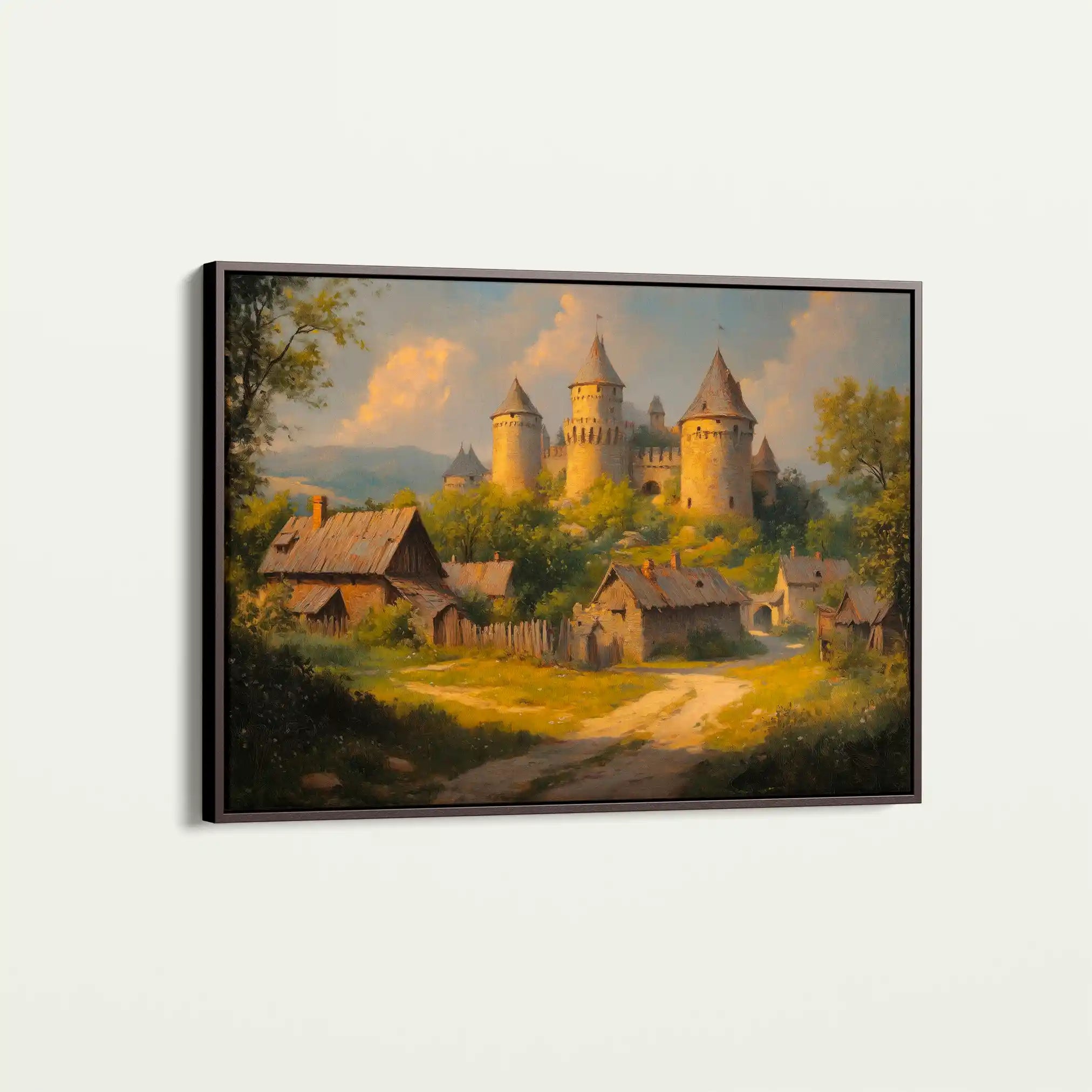 Landscape 305 Canvas Art 90 x 60 cm / Stretched on hidden frame