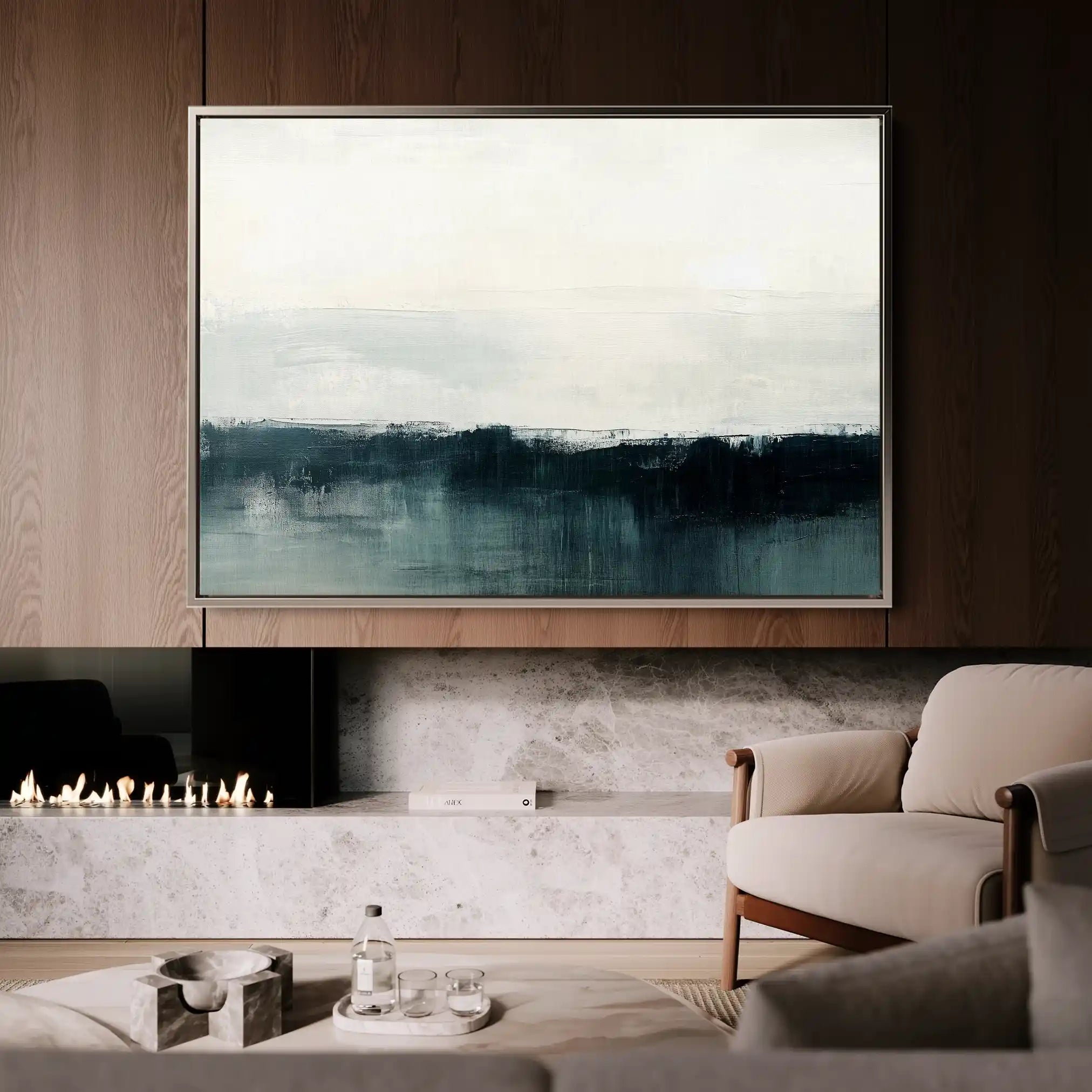 Abstract 306 Canvas Art 60 x 40 cm / Stretched on hidden frame