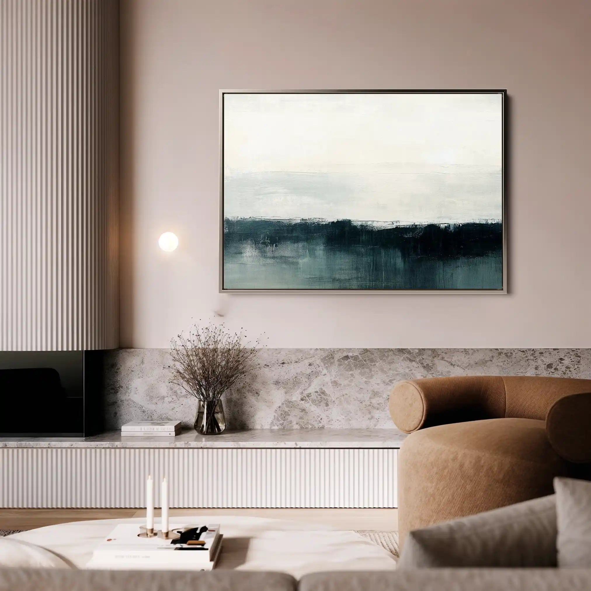 Abstract 306 Canvas Art 60 x 40 cm / Stretched on hidden frame