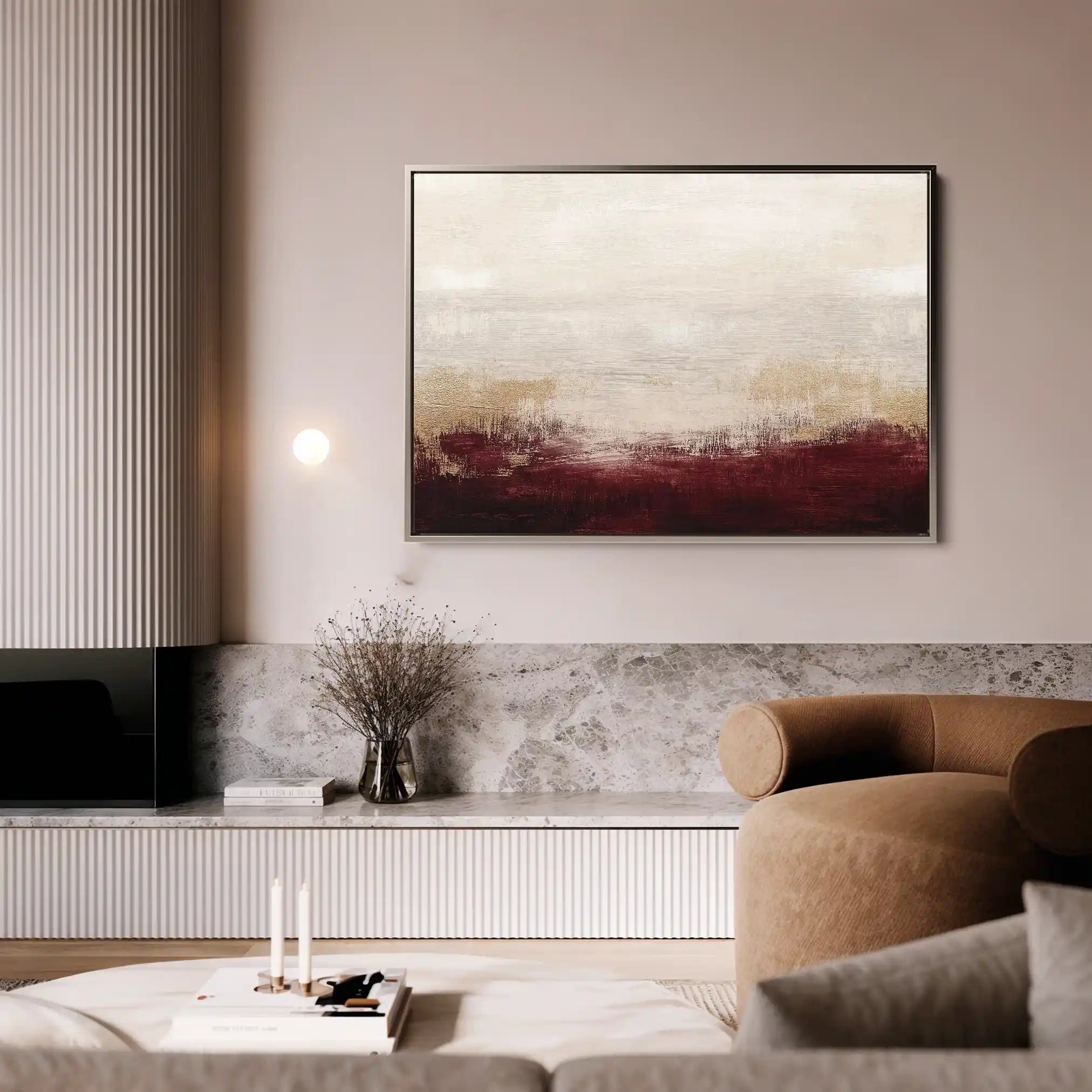Abstract 307 Canvas Art 60 x 40 cm / Stretched on hidden frame