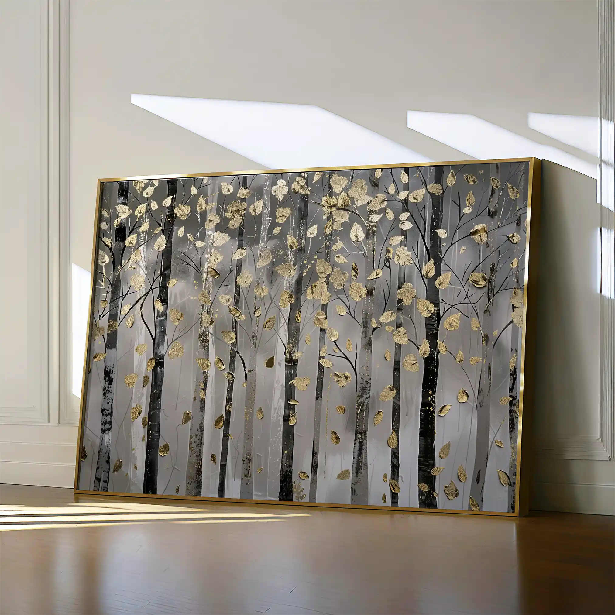 Floral Canvas Wall Art WAD307-F 90 x 60 cm / Stretched on hidden frame