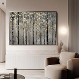 Floral Canvas Wall Art WAD307-F 90 x 60 cm / Stretched on hidden frame