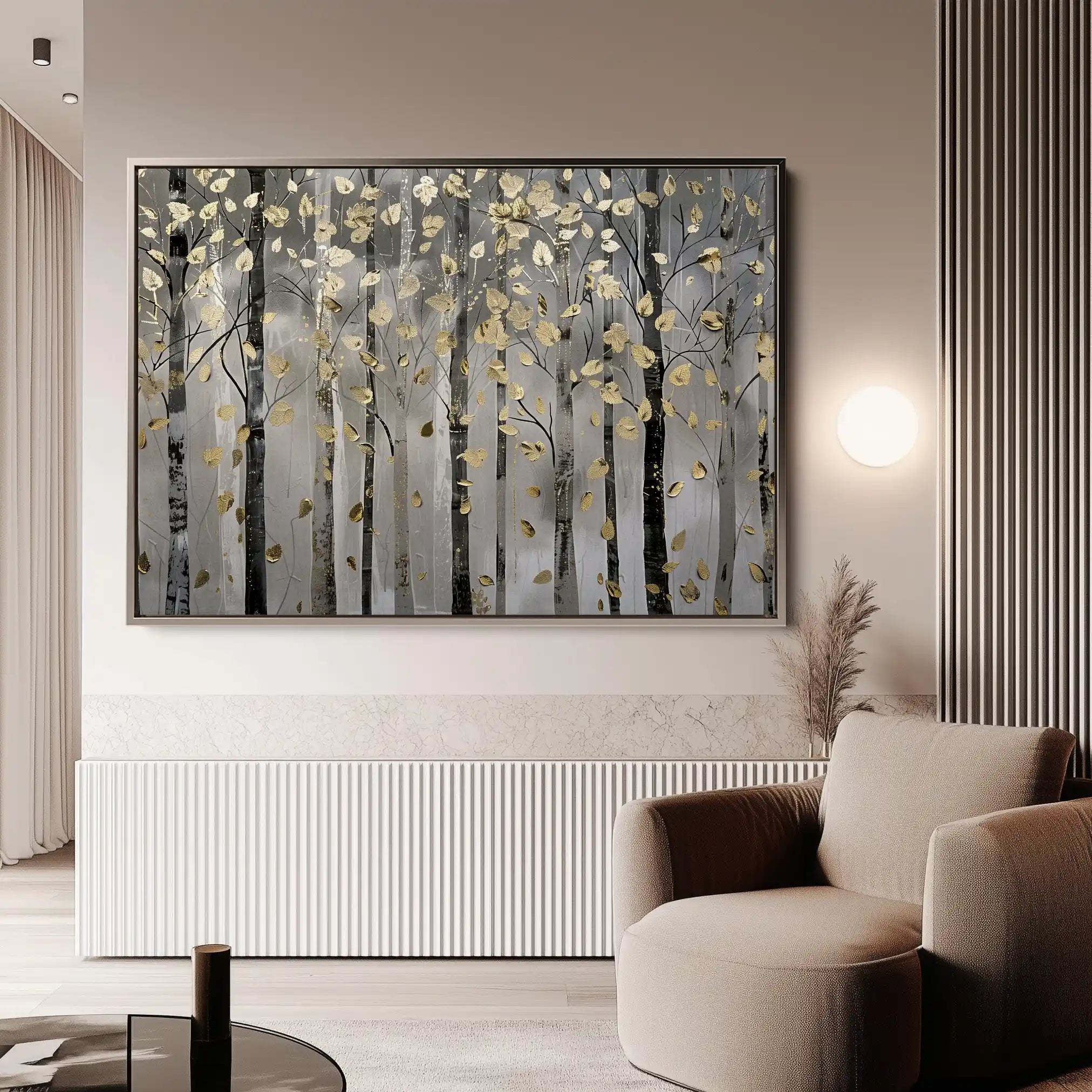 Floral Canvas Wall Art WAD307-F 90 x 60 cm / Stretched on hidden frame
