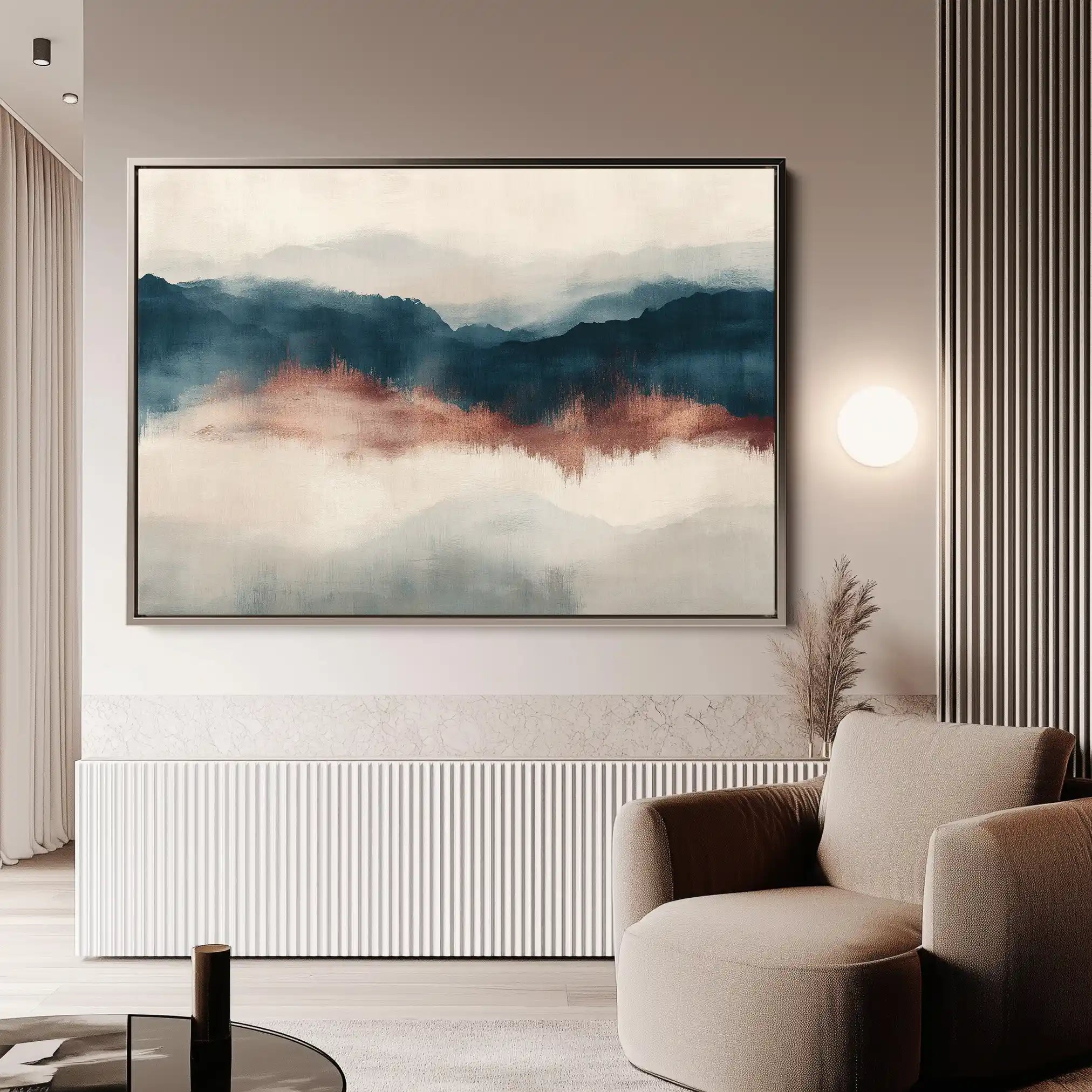 Abstract 308 Canvas Art 60 x 40 cm / Stretched on hidden frame