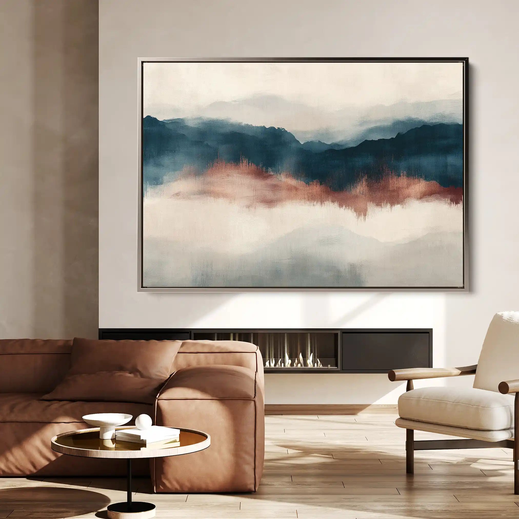 Abstract 308 Canvas Art 60 x 40 cm / Stretched on hidden frame