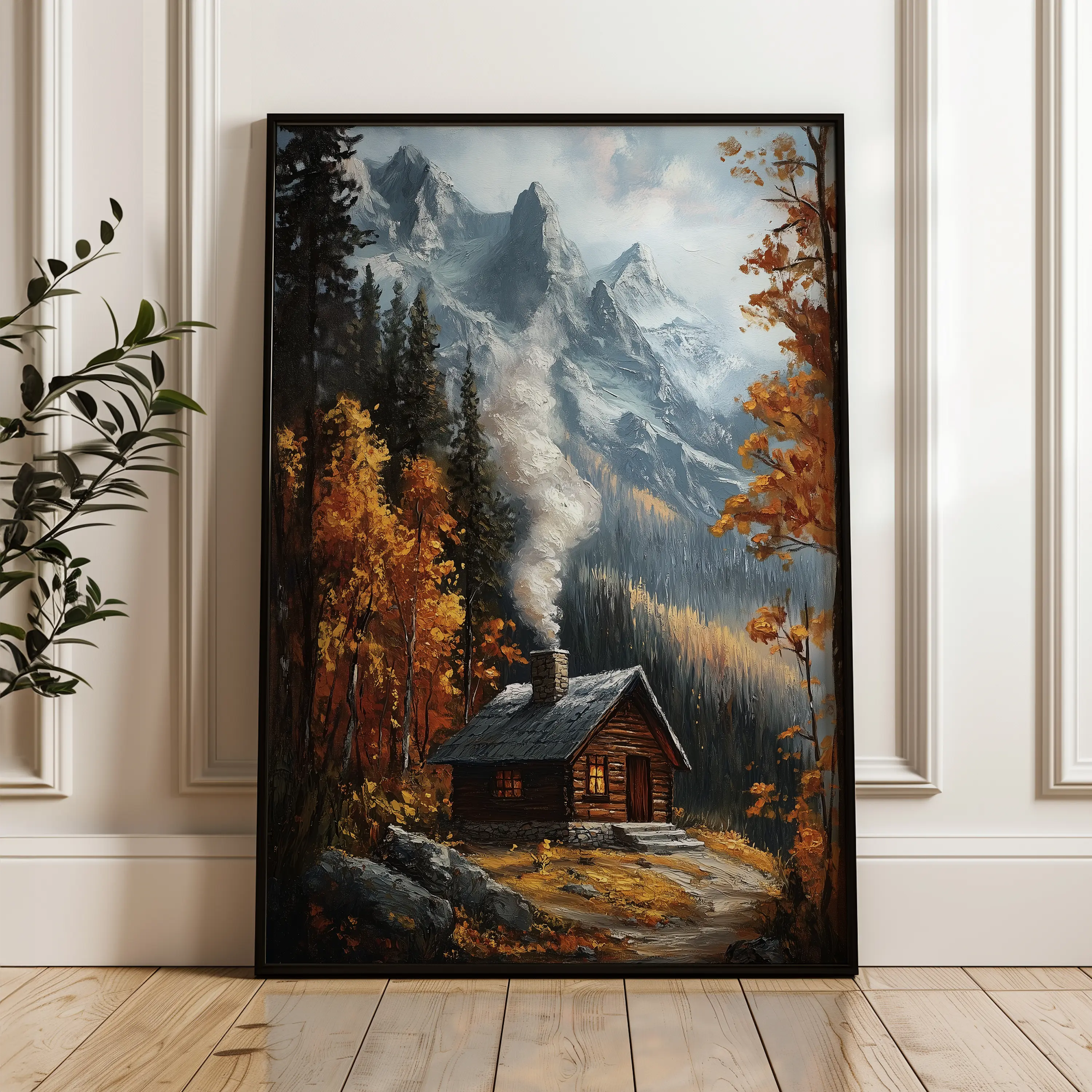 Landscape Canvas Wall Art WAD309-L 90 x 60 cm / Stretched on hidden frame