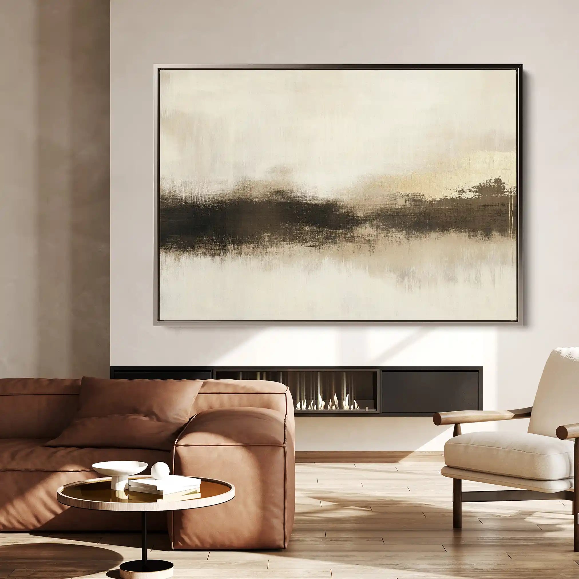 Abstract 310 Canvas Art 60 x 40 cm / Stretched on hidden frame
