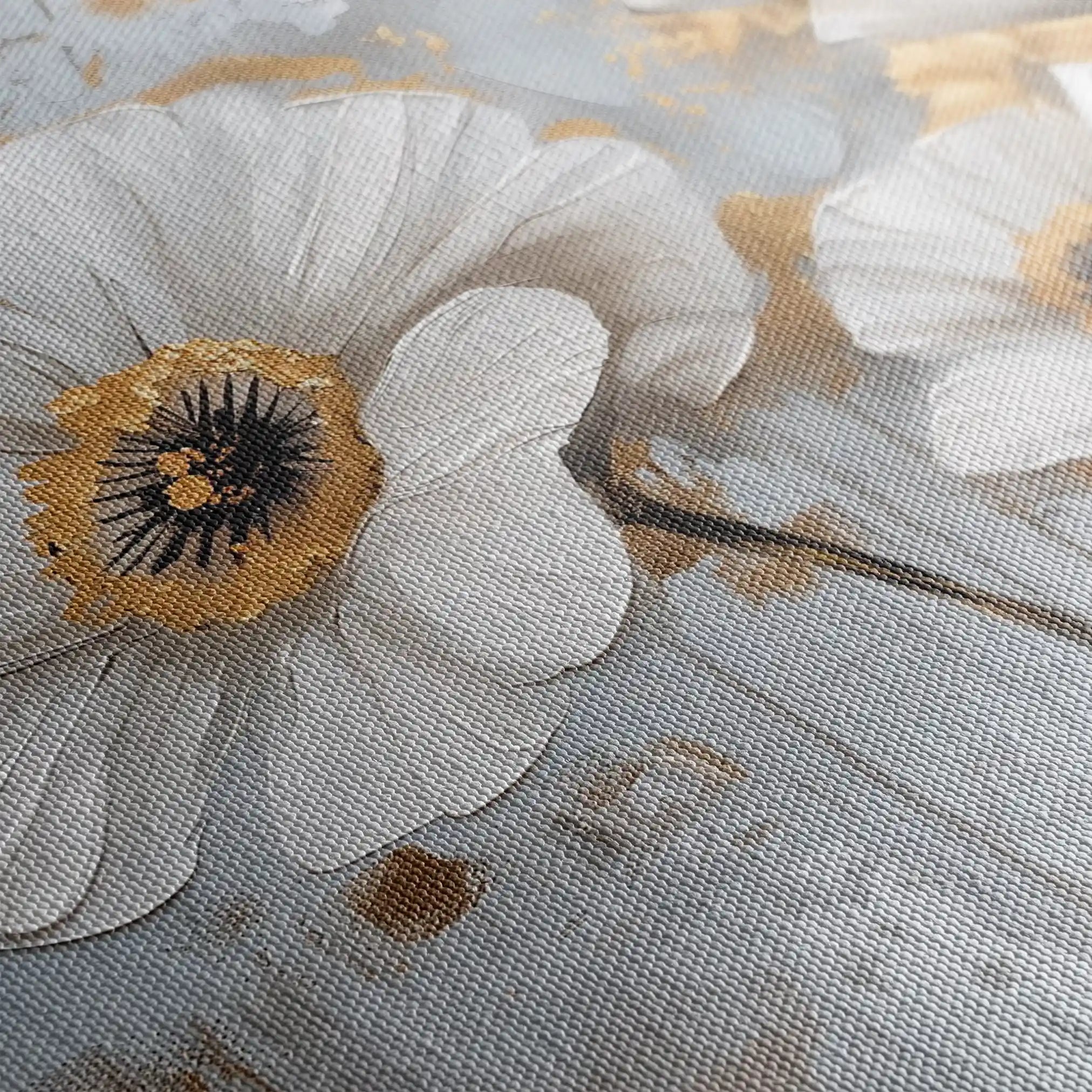 Floral Canvas Wall Art WAD310-F 90 x 60 cm / Stretched on hidden frame