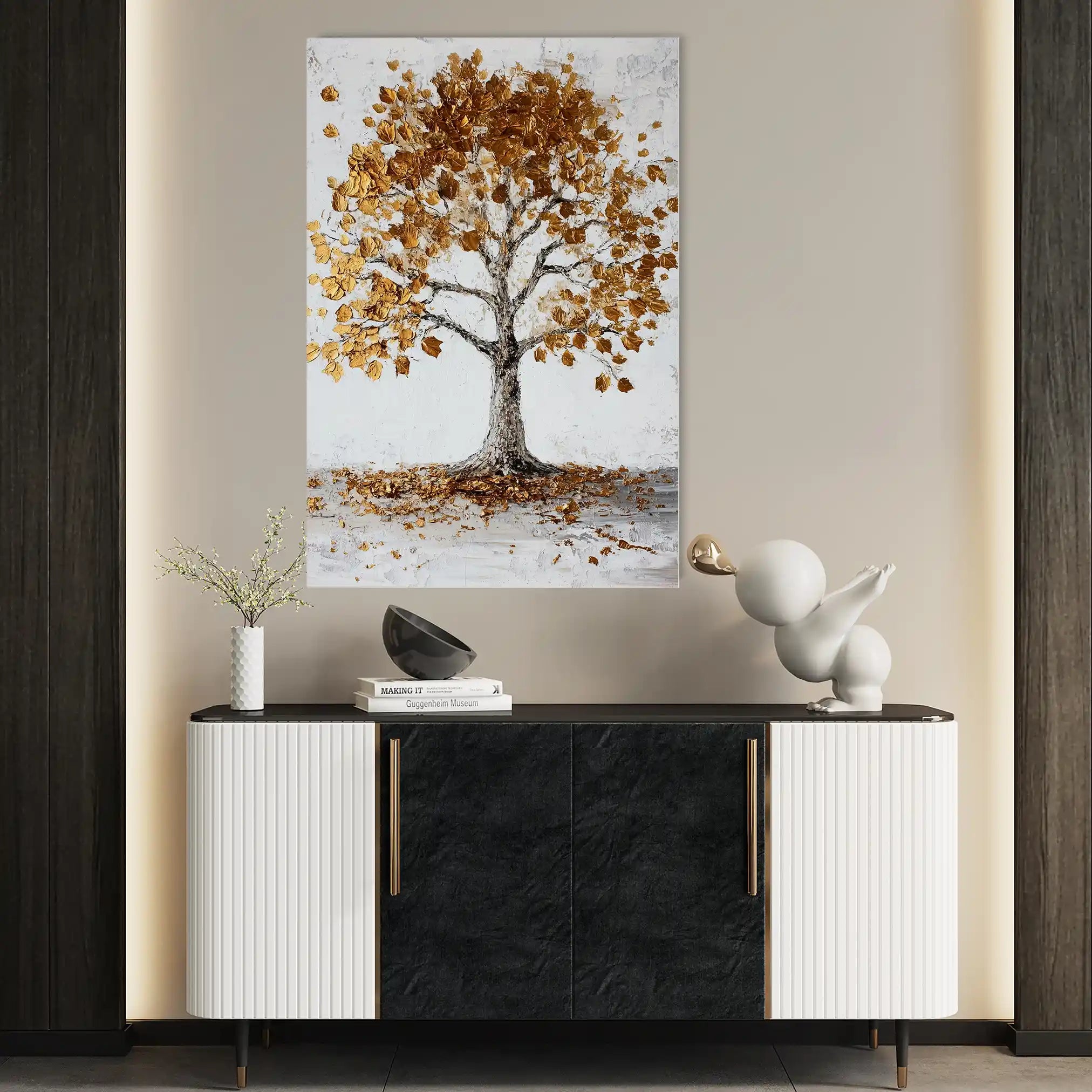 Landscape 310 Canvas Art 90 x 60 cm / Stretched on hidden frame