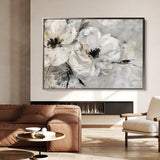 Floral Canvas Wall Art WAD311-F 90 x 60 cm / Stretched on hidden frame